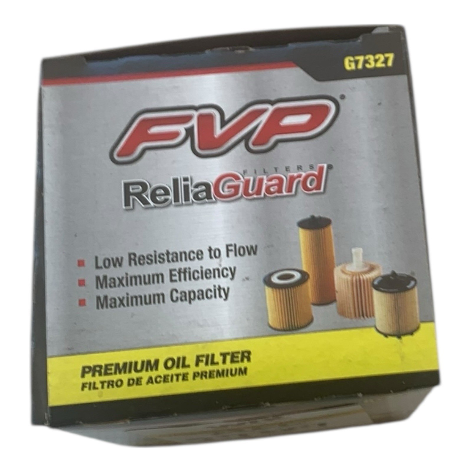 The FVP ReliaGuard G7327 Premium Oil Filter fits ‘06-‘18 BMW Vehicles, NEW