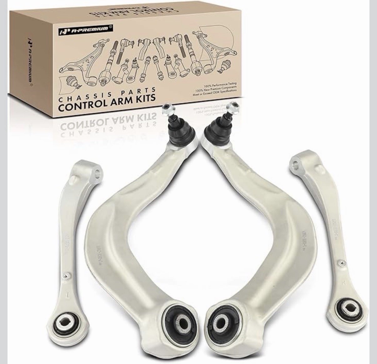 A-Premium 4x Front Lower Control Arm Ball Joint for Ford Explorer 2020 2021 2022