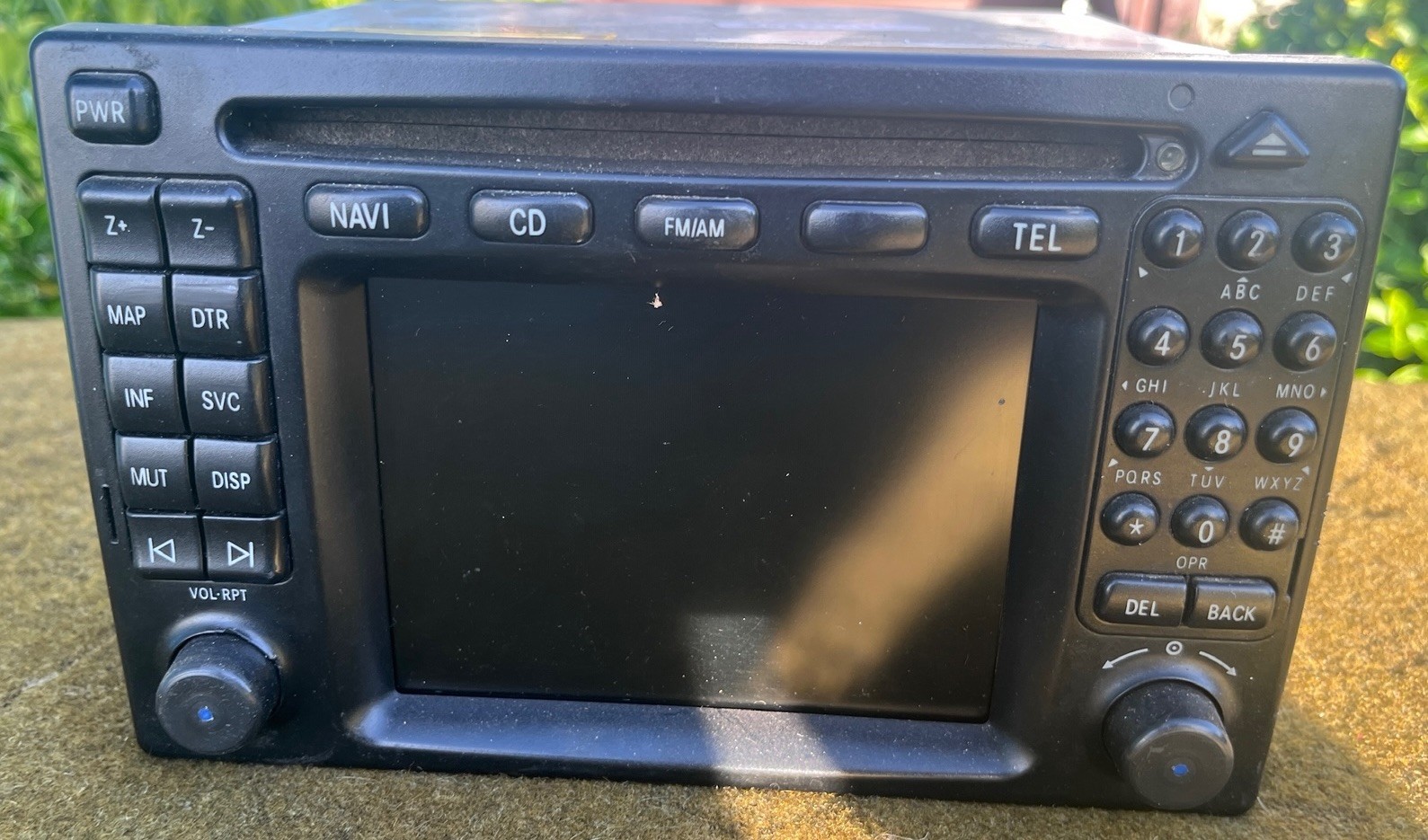 00-03 MERCEDES W210 W208 CLK430 E320 AM/FM RADIO NAVIGATION HEADUNIT SCREEN OEM 00-03 MERCEDES W210 W208 CLK430 E320 AM/FM RADIO NAVIGATION HEADUNIT SCREEN OEM