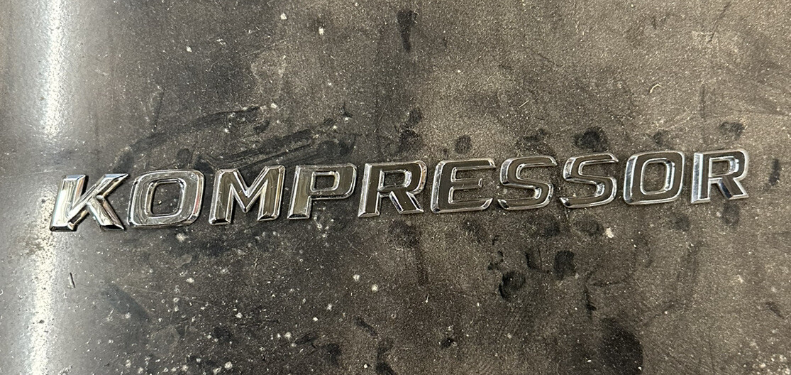 Mercedes-Benz OEM Kompressor Individual Letter Lettering Emblem Badge Logo Name