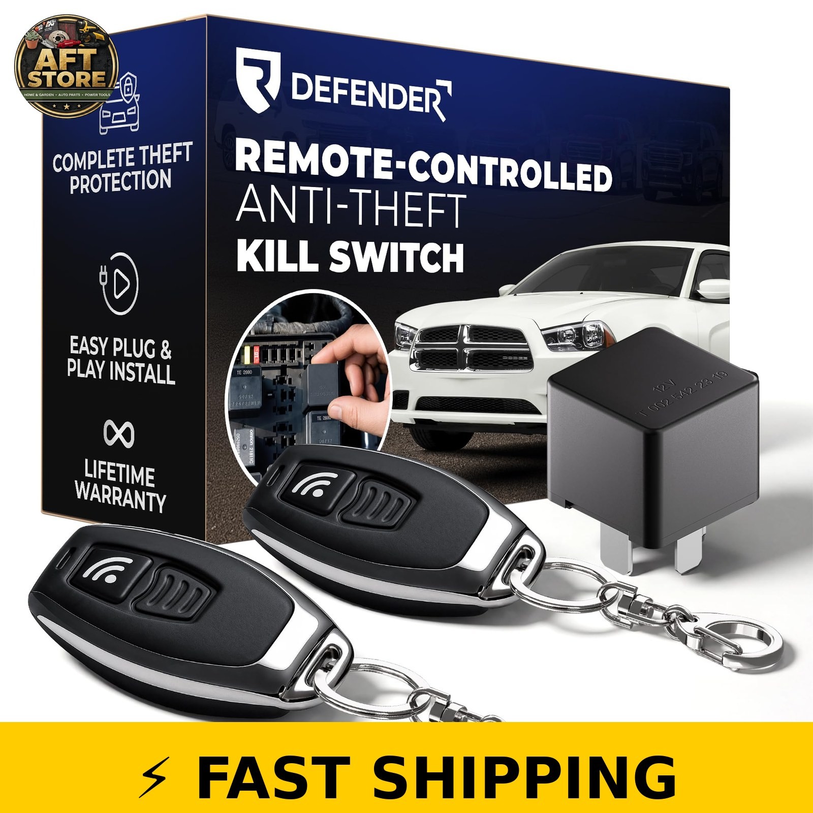 Defender Kill Switch for 2011-2023 Dodge Charger & Challenger