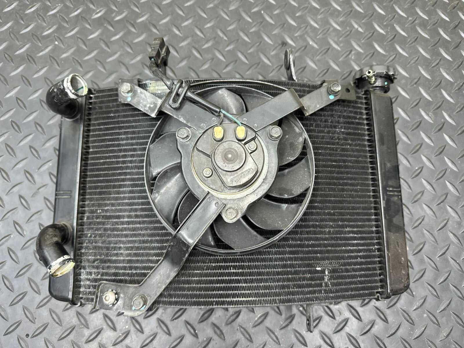 2015 13-16 Triumph Street Triple Radiator Cooling Fan