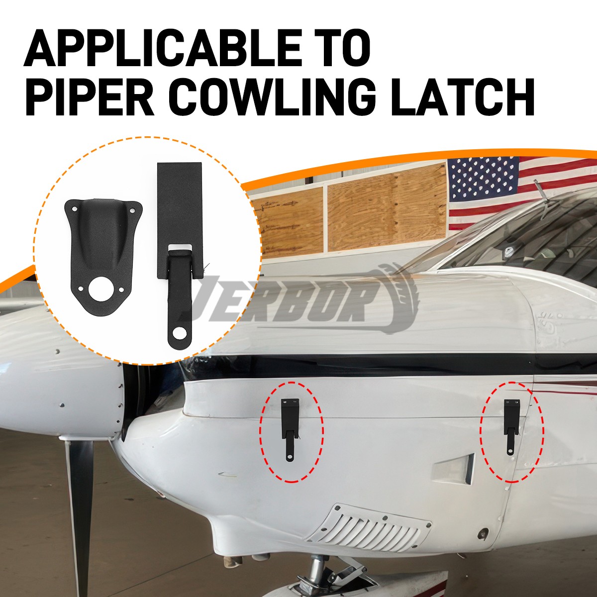 New Piper Cowling Latch New Piper Cowling Latch