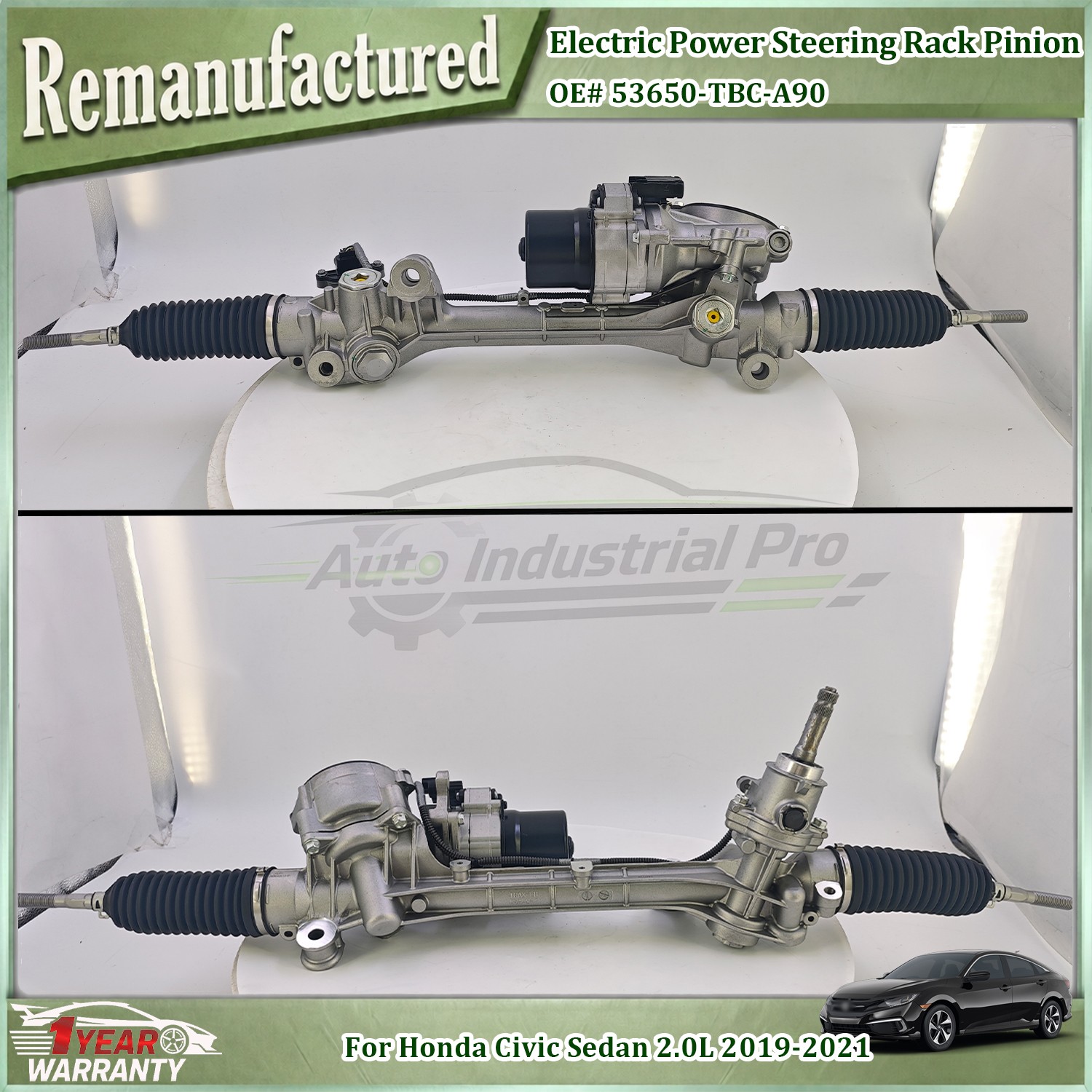 53650-TBC-A90 Electric Power Steering Rack Pinion For Honda Civic 2.0L 2019-2021