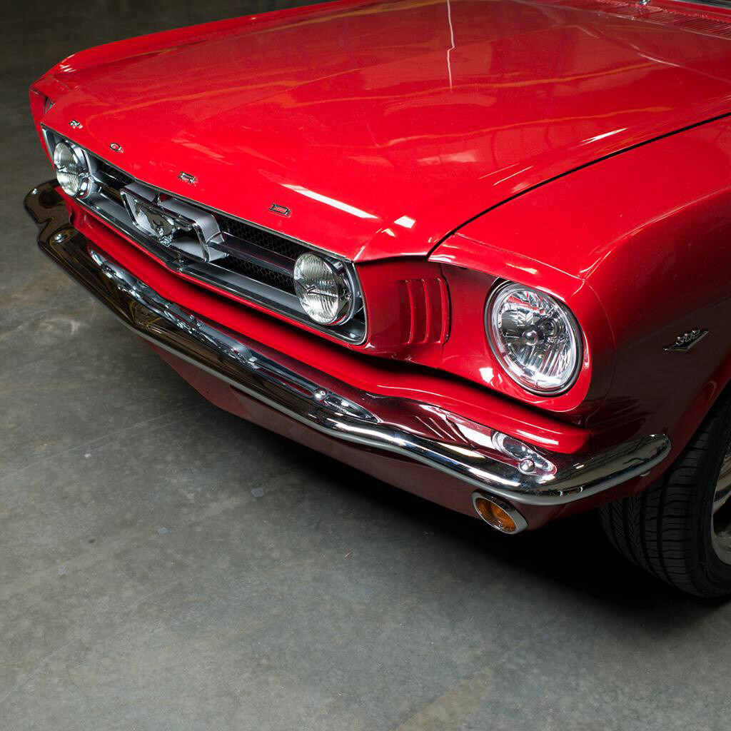 FRONT Chrome Bumper for 1964.5 - 1966 Ford Mustang