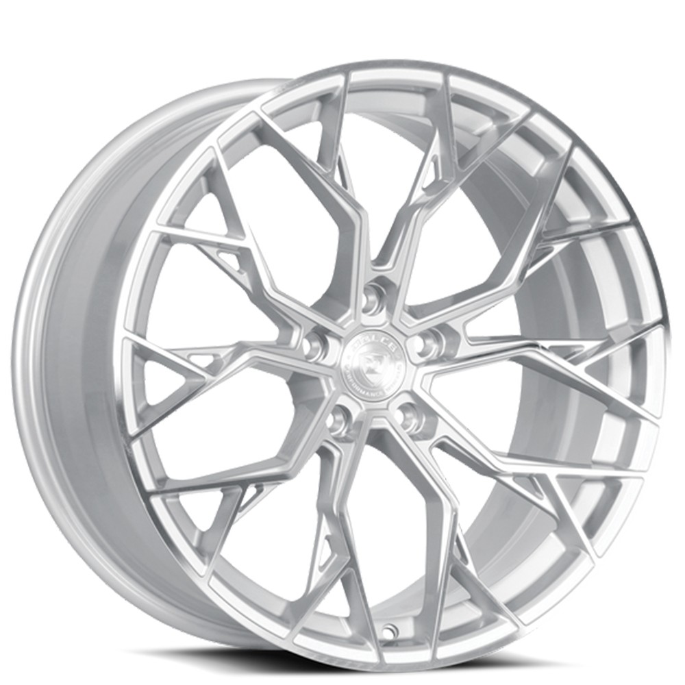 20x8.5/20x10 Dolce Performance Aria Gloss Silver Machined Face Rims (4pcs)