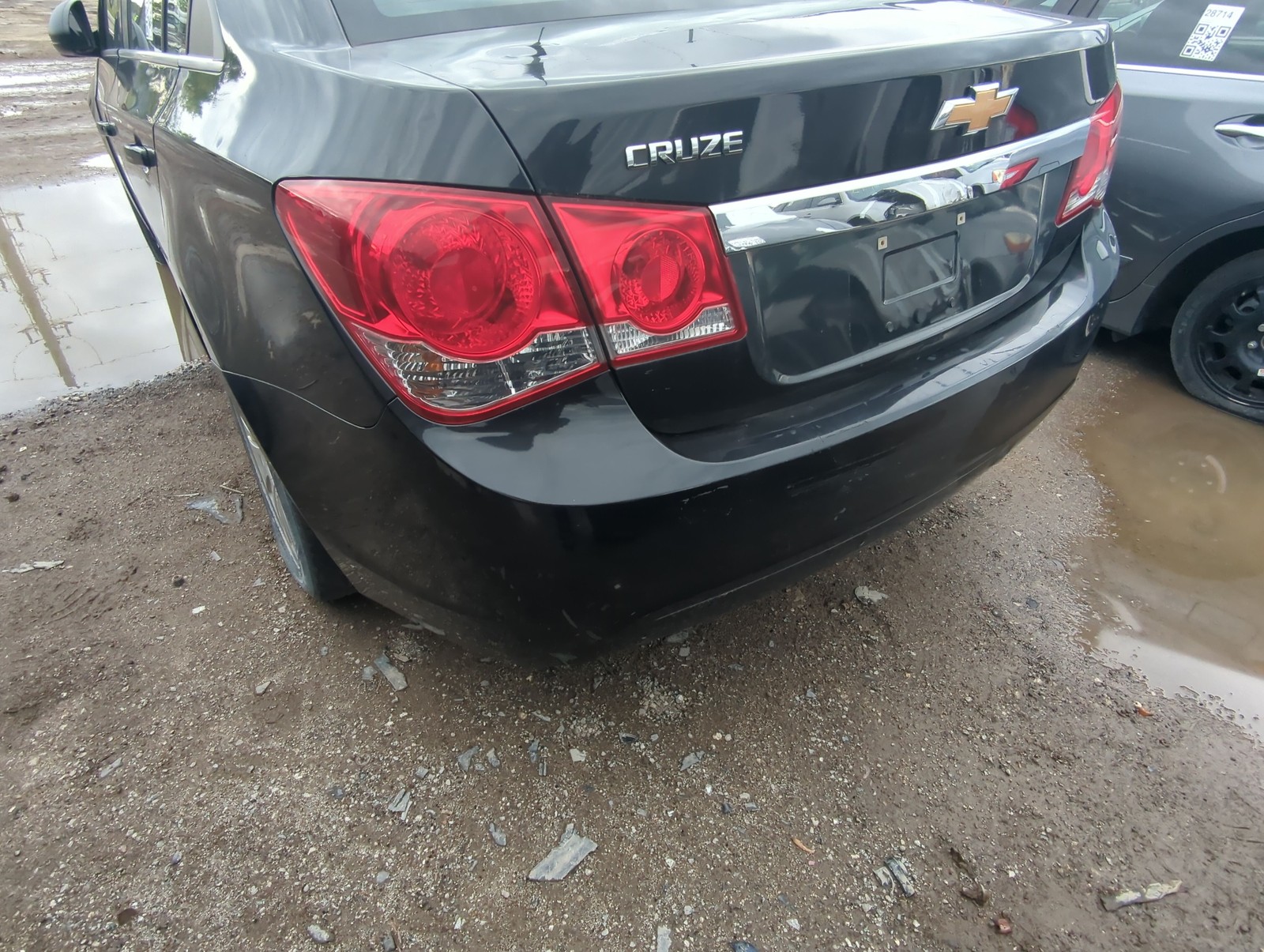 2011-2016 Chevrolet Cruze Rear Bumper Assembly Oem CXDD6