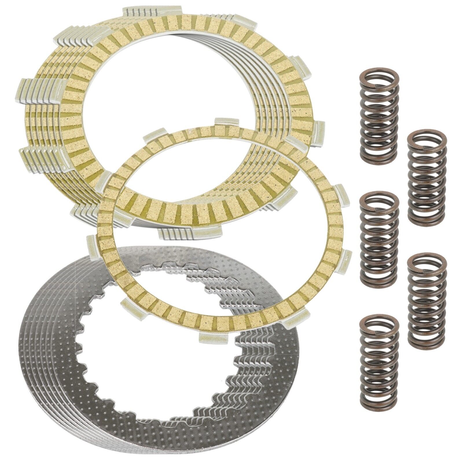 Clutch Friction Steel Plates And Springs Kit for Honda CBR600F4I 2001-2006