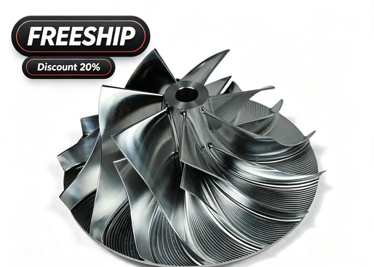 Performance Billet Turbo Compressor Wheel for 1994-1998 12V Cummins HX35