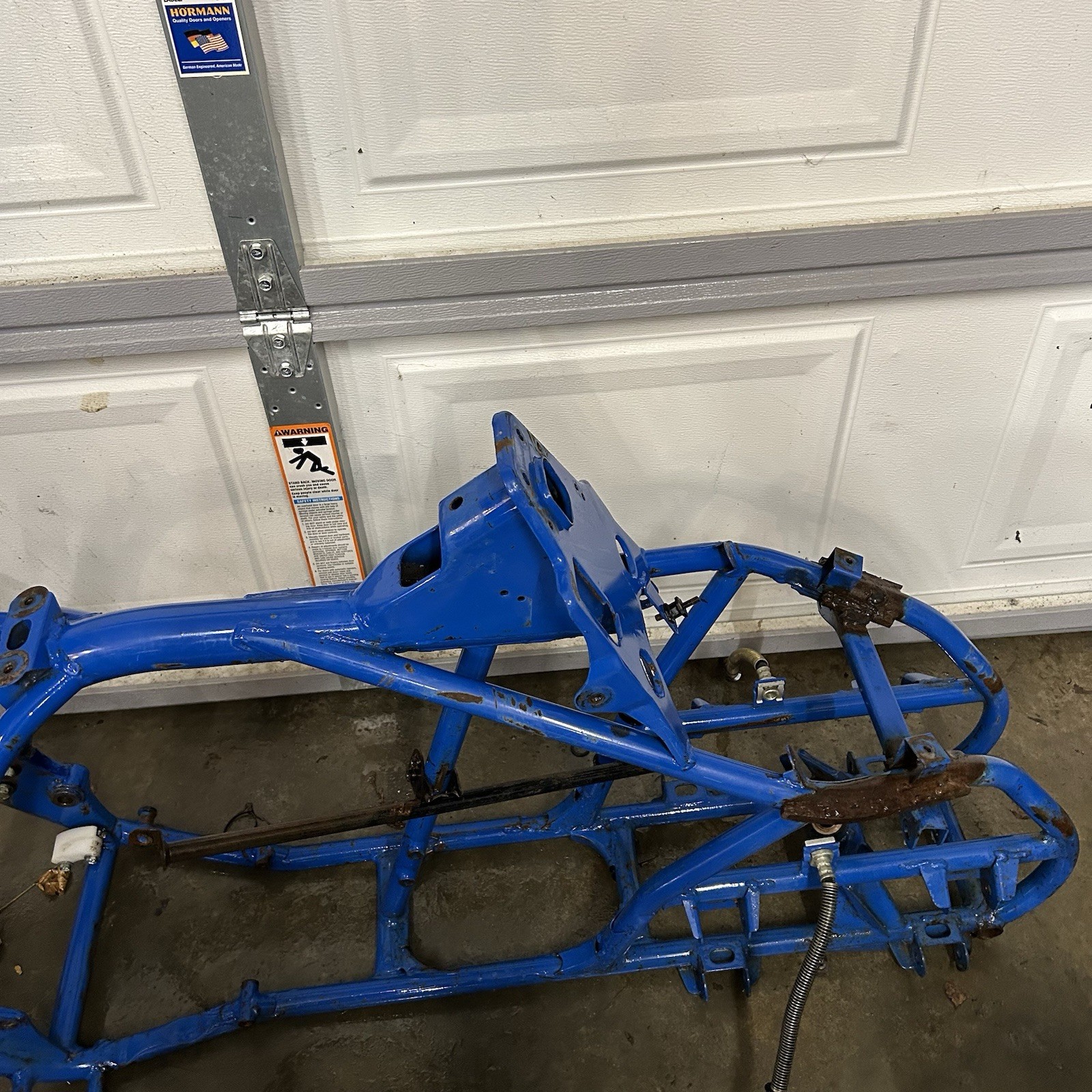 85 86 SUZUKI LT250R QUAD RACER 250 MAIN FRAME CHASSIS OEM