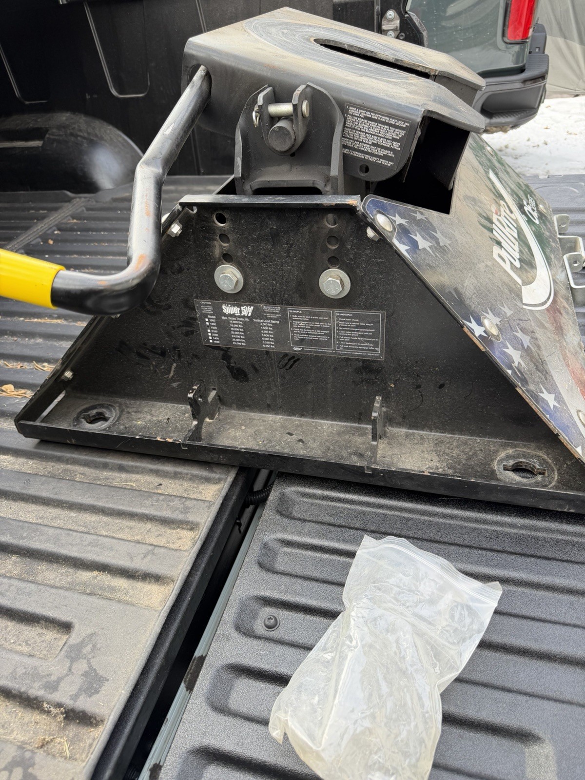 Pullrite 1500 Oe Series 18K Super 5Th  Fifth Wheel Hitch For Long Bed Fits For