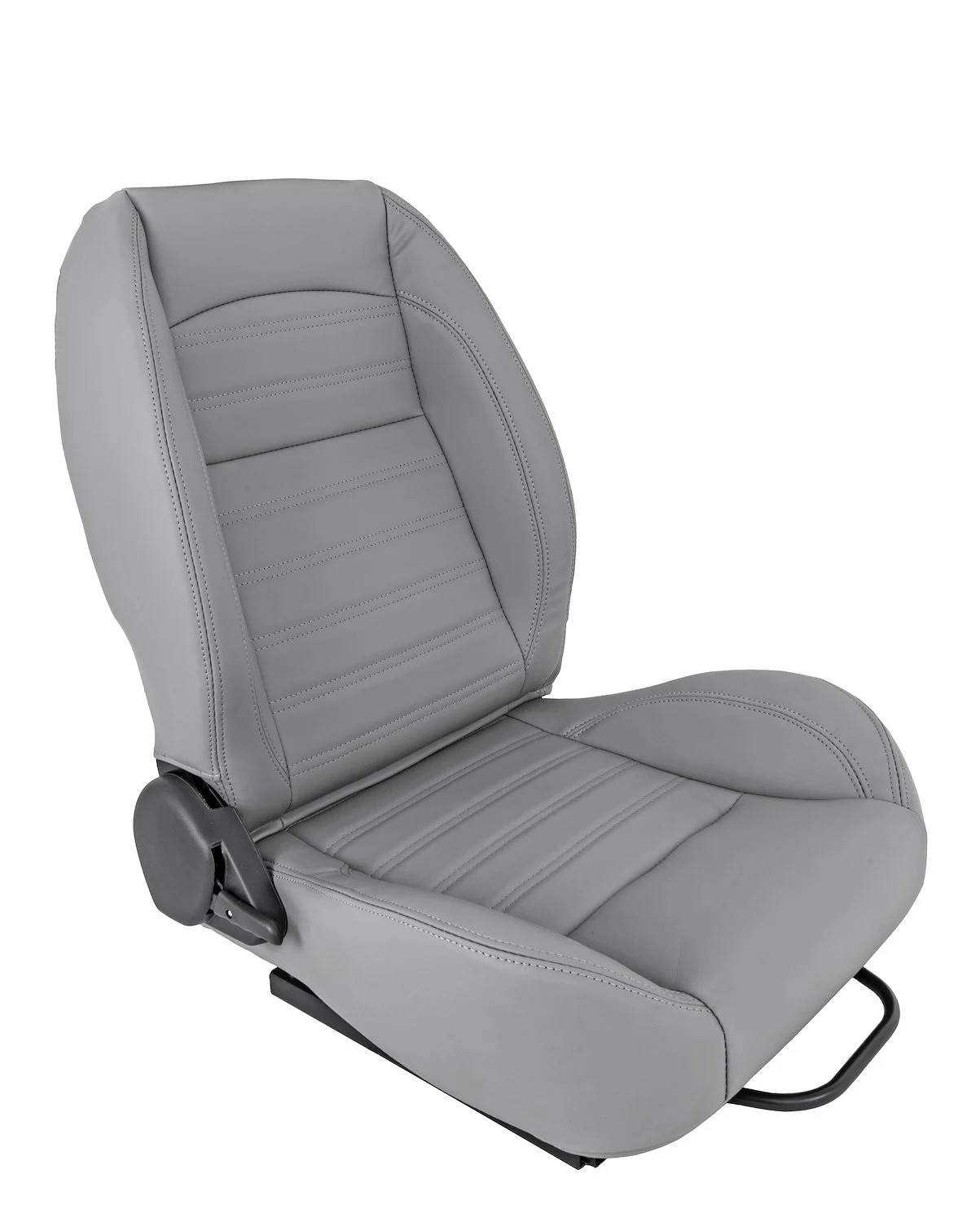 JEGS Retro Low Back Reclining Bucket Seat without Headrest, Right/Passenger