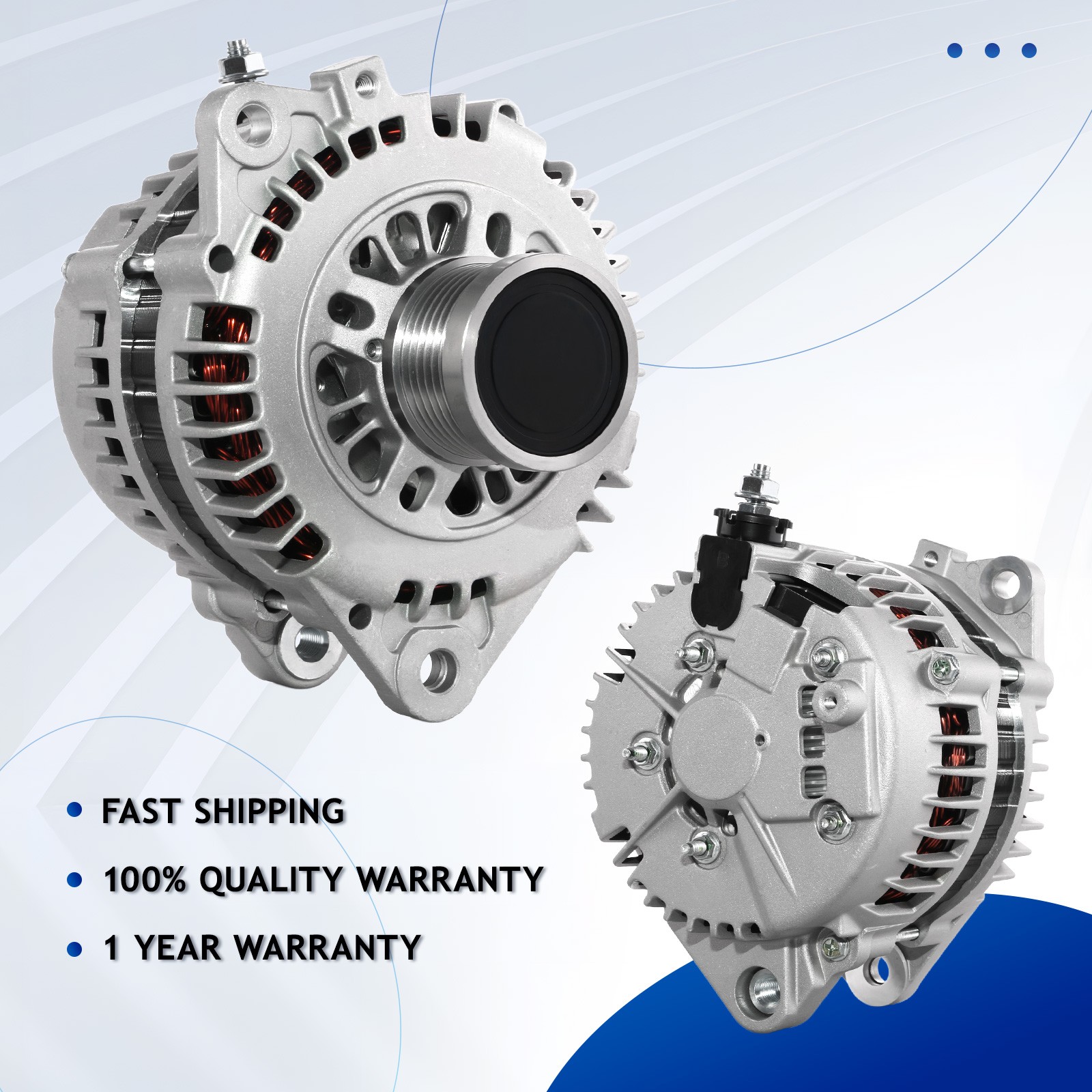12V 110A Alternator for Nissan X-Trail XE SLX SE LE 4WD SportUtility 05-06 11163
