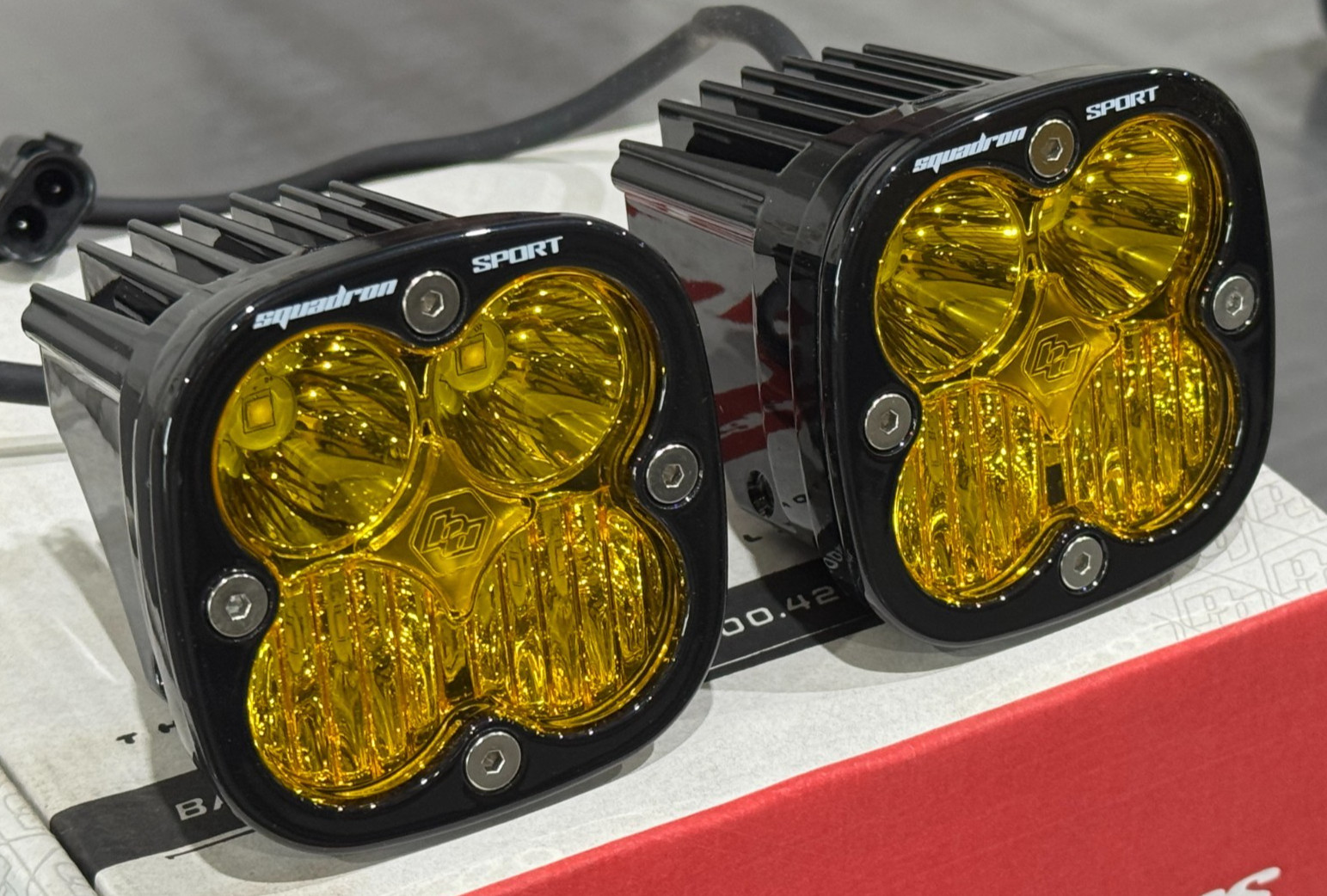 SALE Baja Designs Squadron Sport LED Driving / Combo Amber Light Pods 55-7813