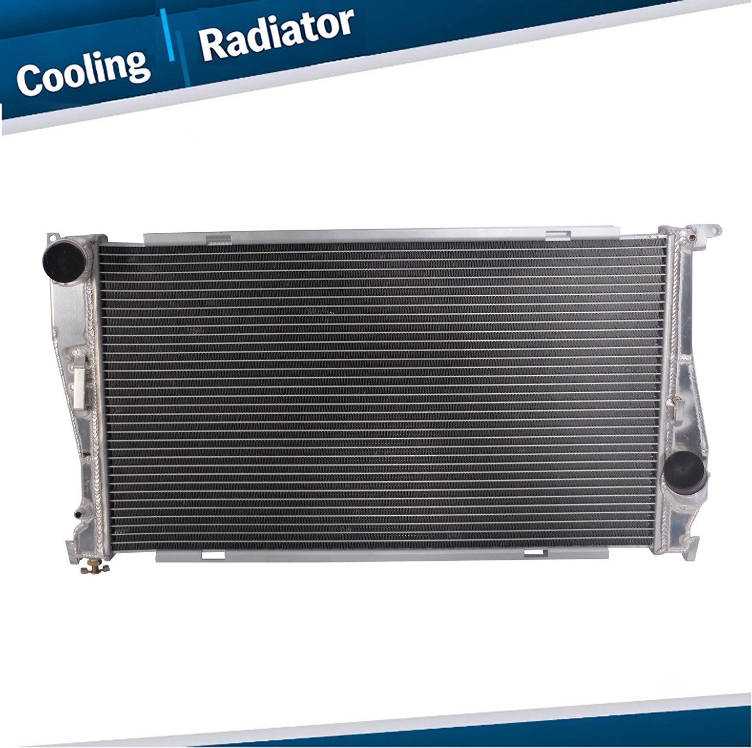 2 Rows All Aluminum Radiator DPI2973 For 2007-2011 BMW 335i 135i Z4 3.0L L6 (MT)