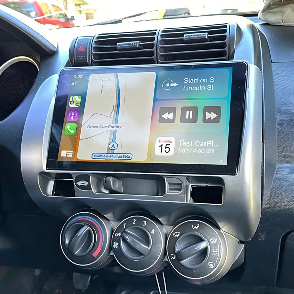 4+128G Carplay Car Radio Stereo Android 15 For Honda Fit Jazz 2004-2007 GPS NAVI