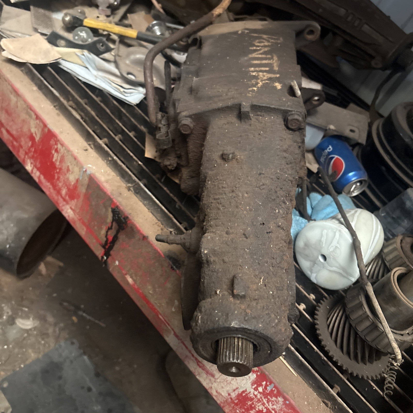 GM SAGINAW 4 SPEED TRANSMISSION OEM VEGA MONZA 140k Was Tested GM SAGINAW 4 SPEED TRANSMISSION OEM VEGA MONZA 140k Was Tested