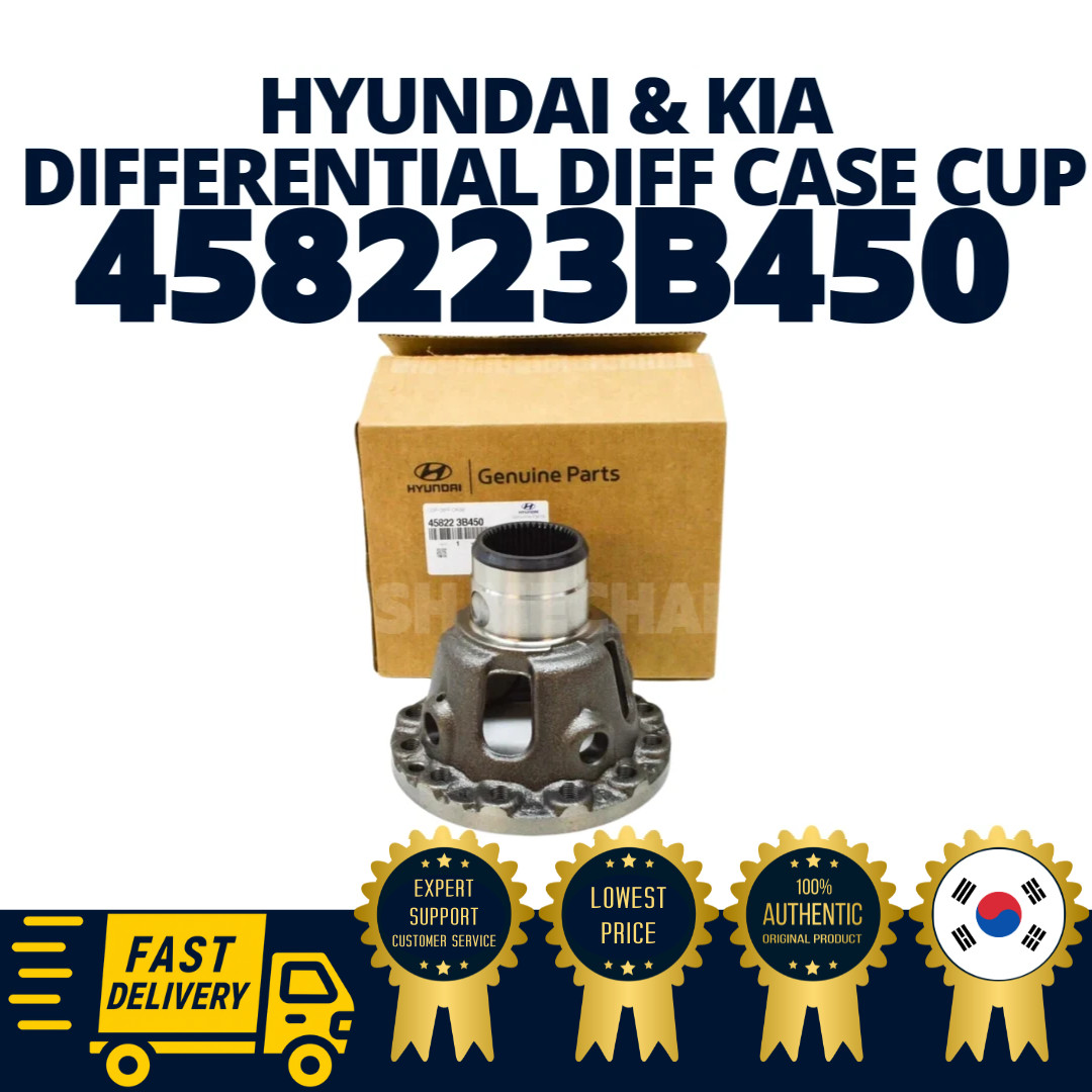 GENUINE OEM Hyundai Kia Differential Diff Case Cup 458223B450
