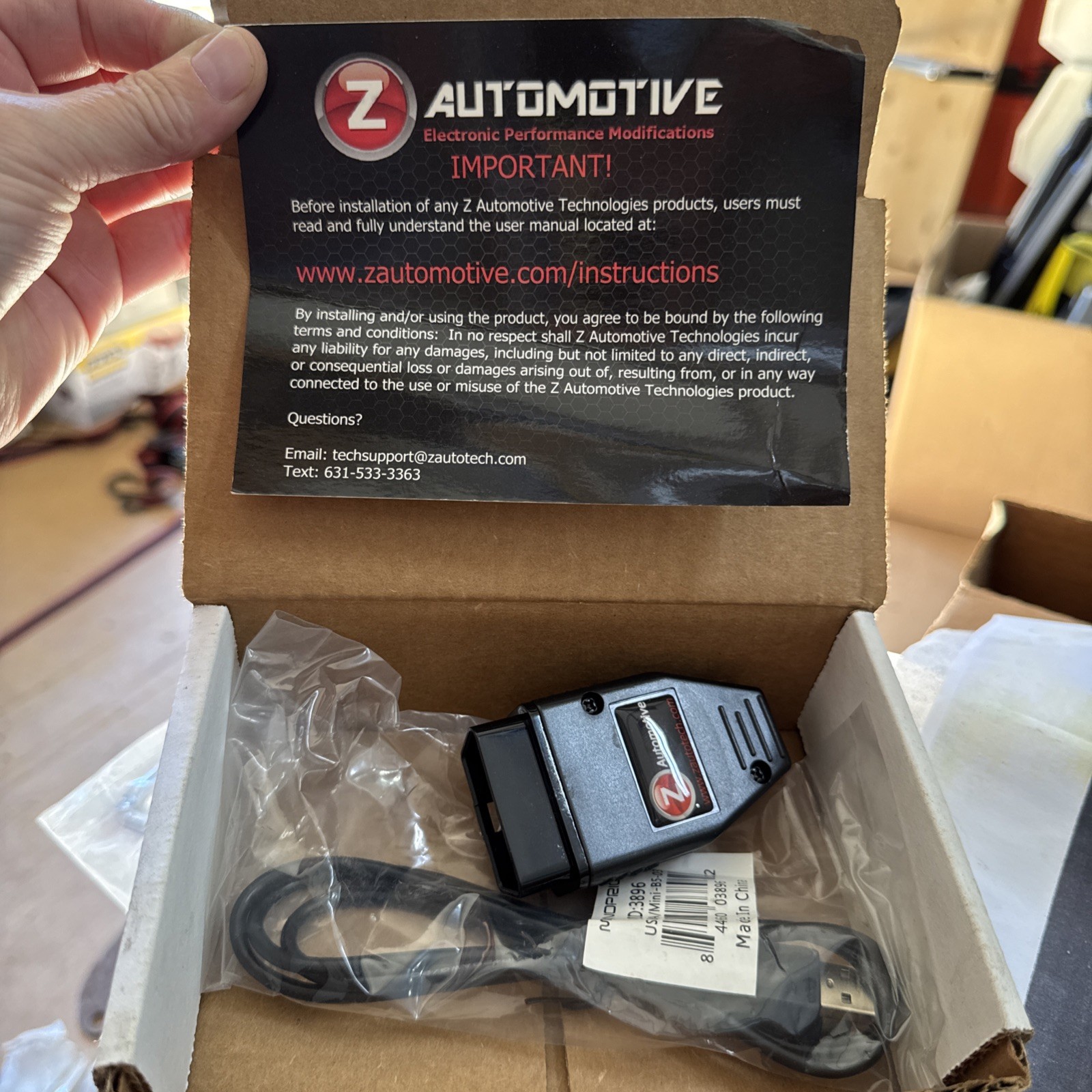 Z Automotive Plug-In OBD2 Tazer Programmer for 13-18 Ram 1500 & 13-21 2500 3500