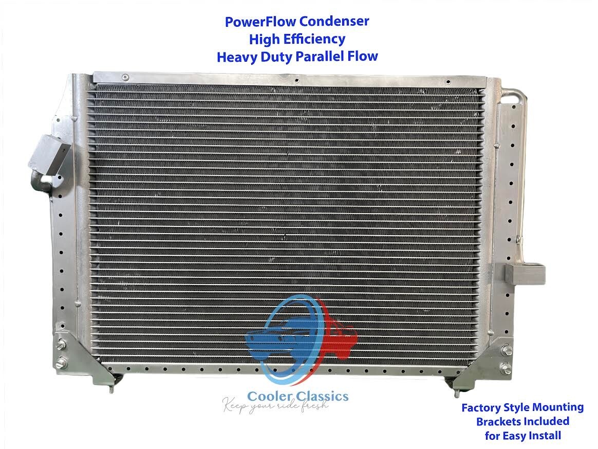92-02 Dodge Viper GTS SRT R/T PowerFlow AC condenser OE# VIN037030-OVR AC0280PF