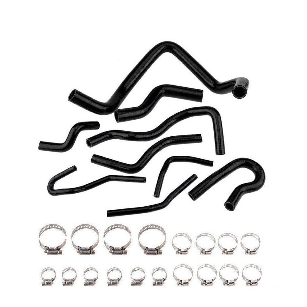 Silicone Radiator Heater Hose Kit Fits For Honda Civic D15 D16 EG EK 1992-2000