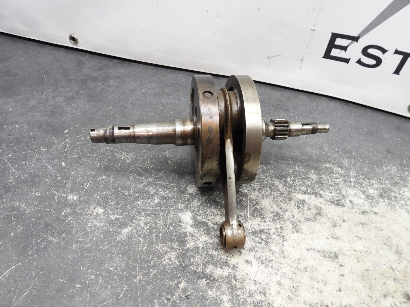 1958 Ducati Americano 200 Crank Shaft      2791