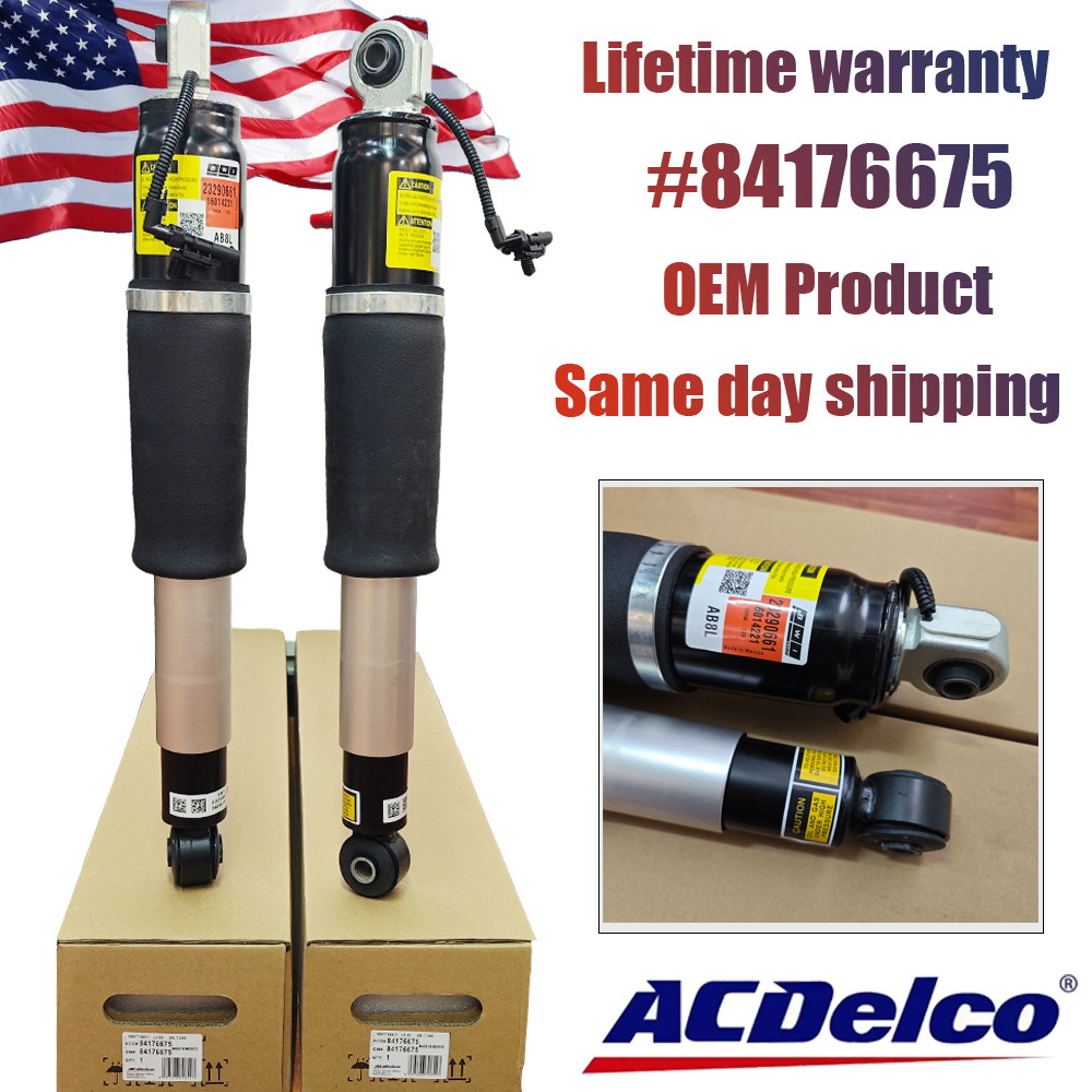 OEM 2X Rear Air Shock Absorbers 84176675 For Escalade Suburban Tahoe Yukon 15-20
