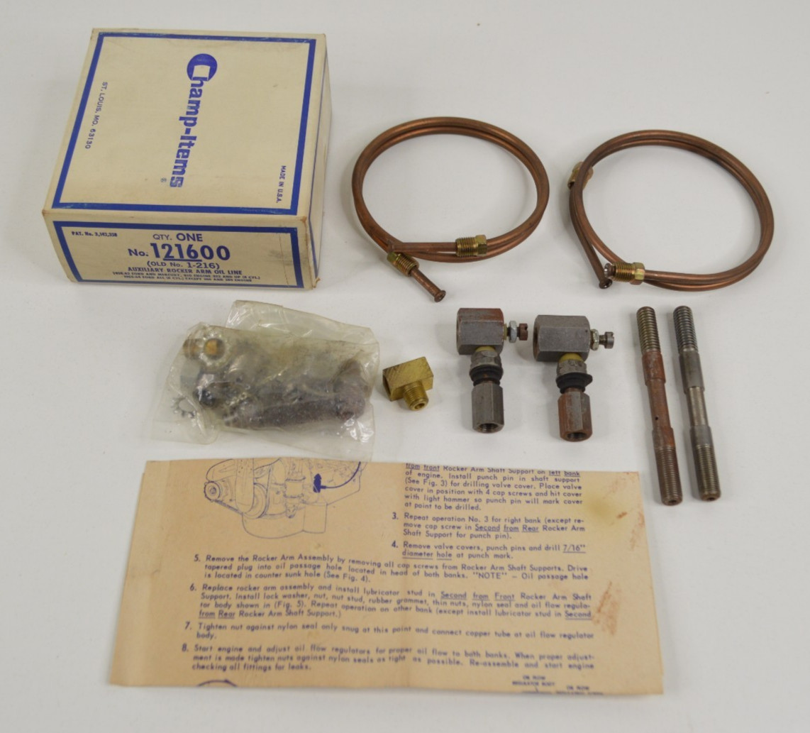 1958-1964 Ford Mercury Overhead Rocker Arm Oiling Kit 352 390 428 Champ 121600