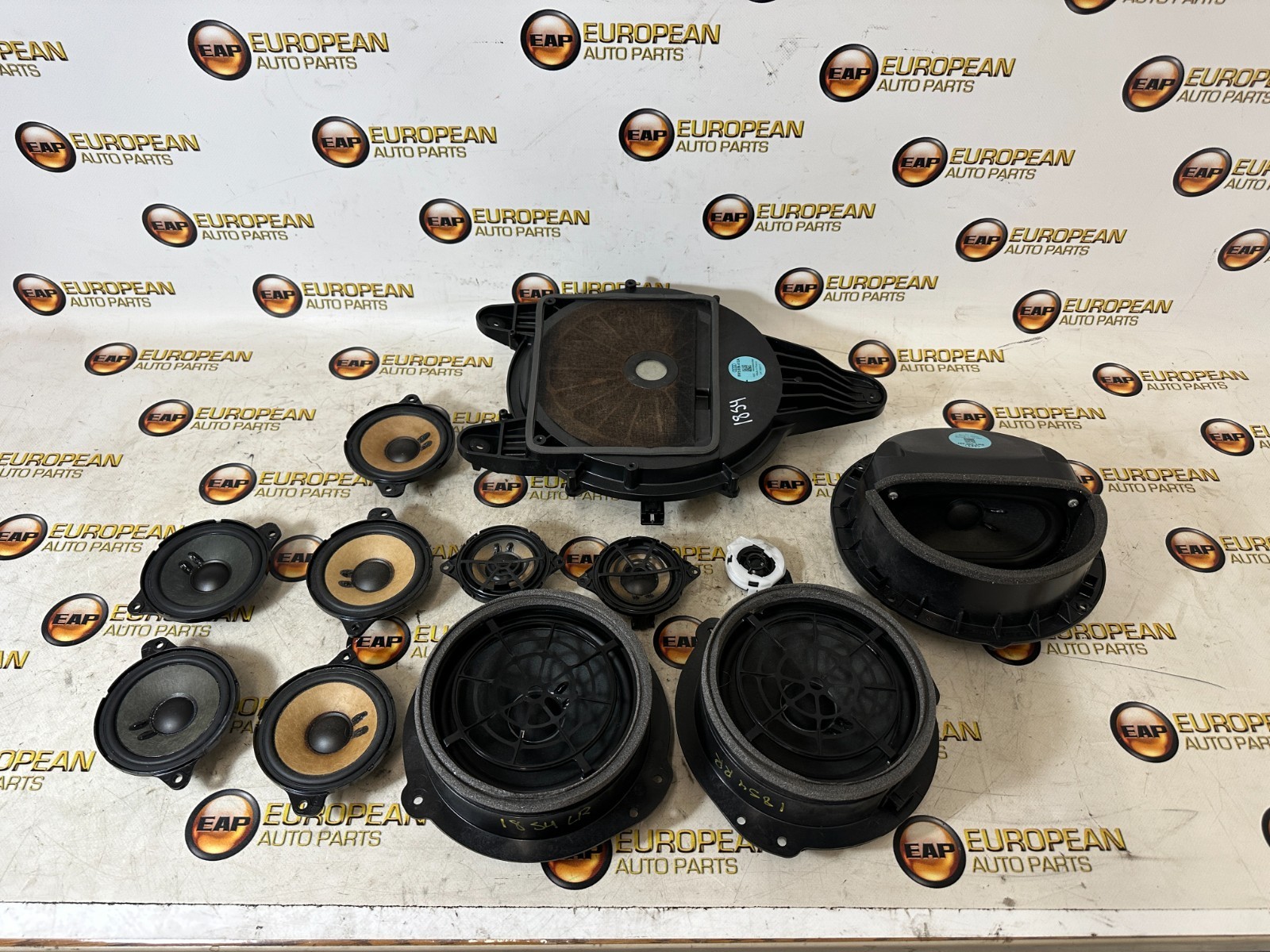2018-24 AUDI B9 A4 S4 DOOR SPEAKER SUB SET OF 12 LEFT RIGHT BANG & OLUFSEN *NOTE