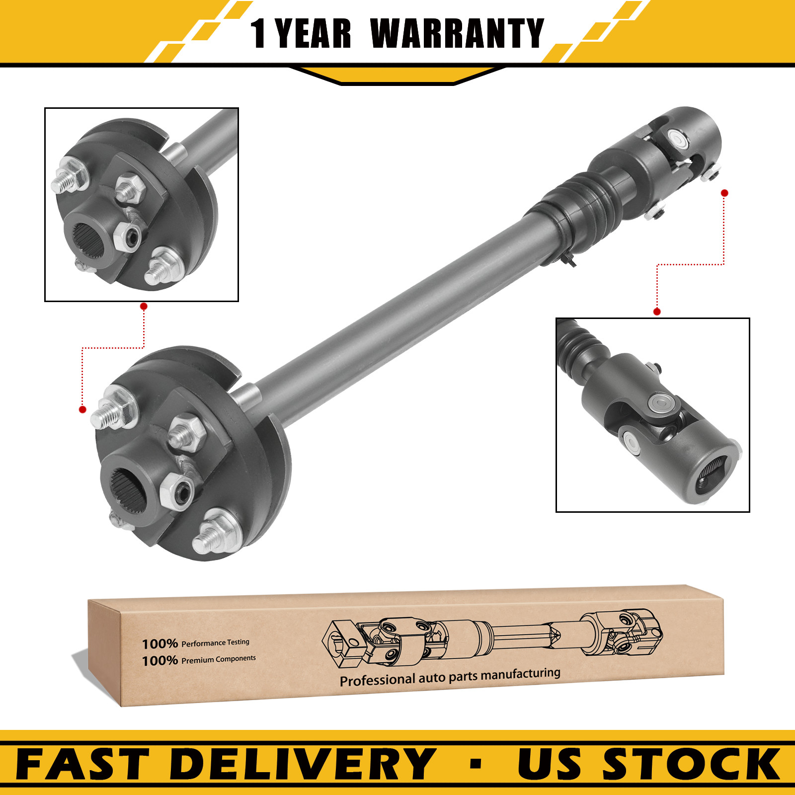 000936 Steering Shaft For 1991-94 Chevy GMC C/K 1500 2500