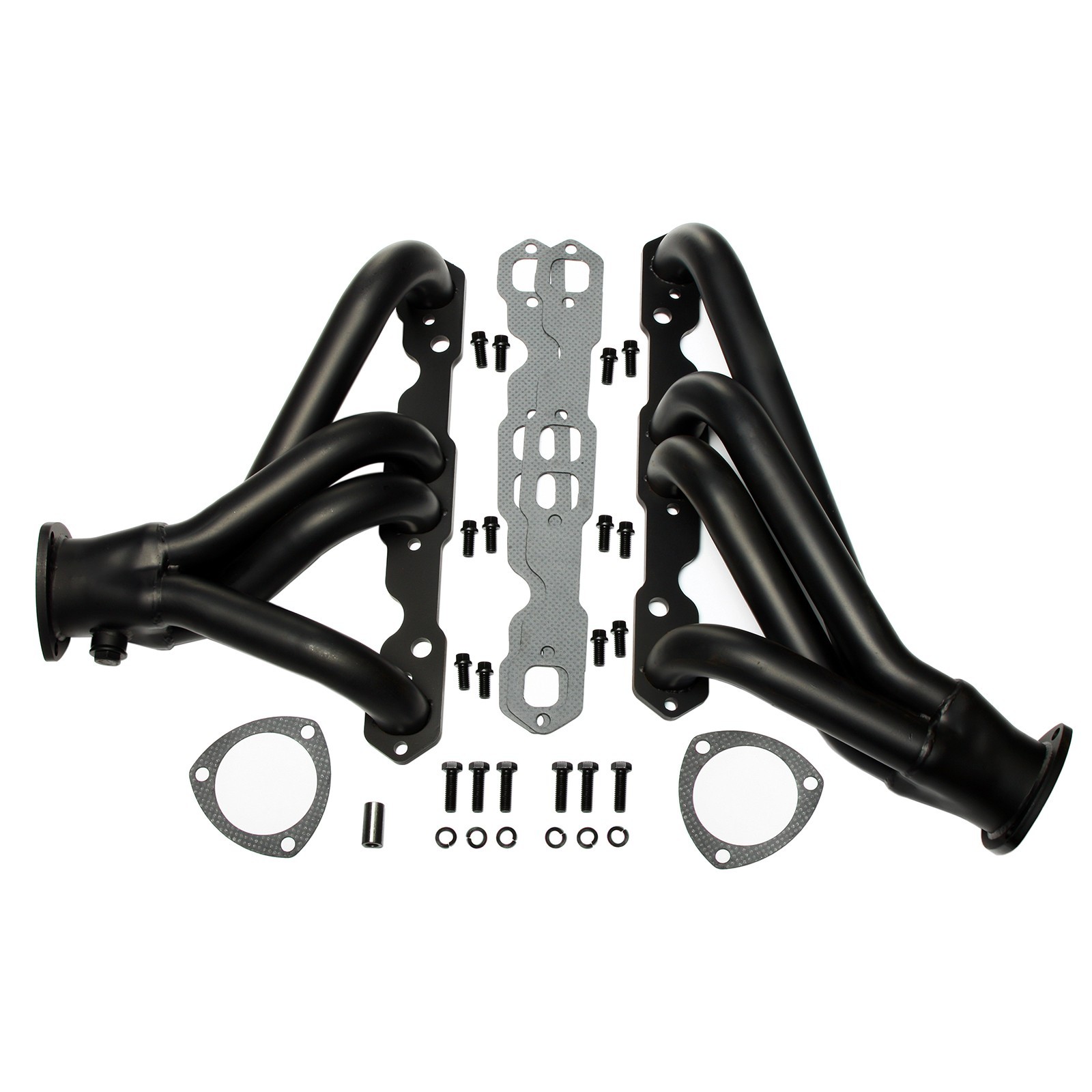 For 82-92 Camaro SBC with 305/350 V8 5.0 5.7 Black Shorty Exhaust Header For 82-92 Camaro SBC with 305/350 V8 5.0 5.7 Black Shorty Exhaust Header