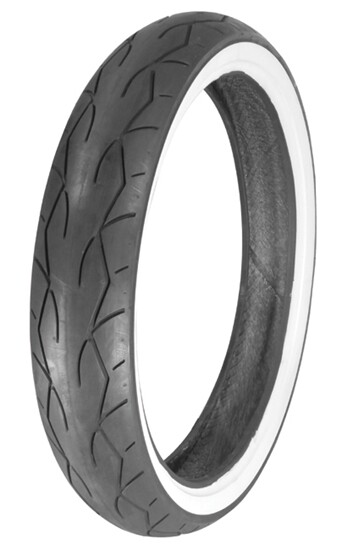 Vee Rubber VRM-302 120/70-21 WW White Wall Front Motorcycle Tire 50900