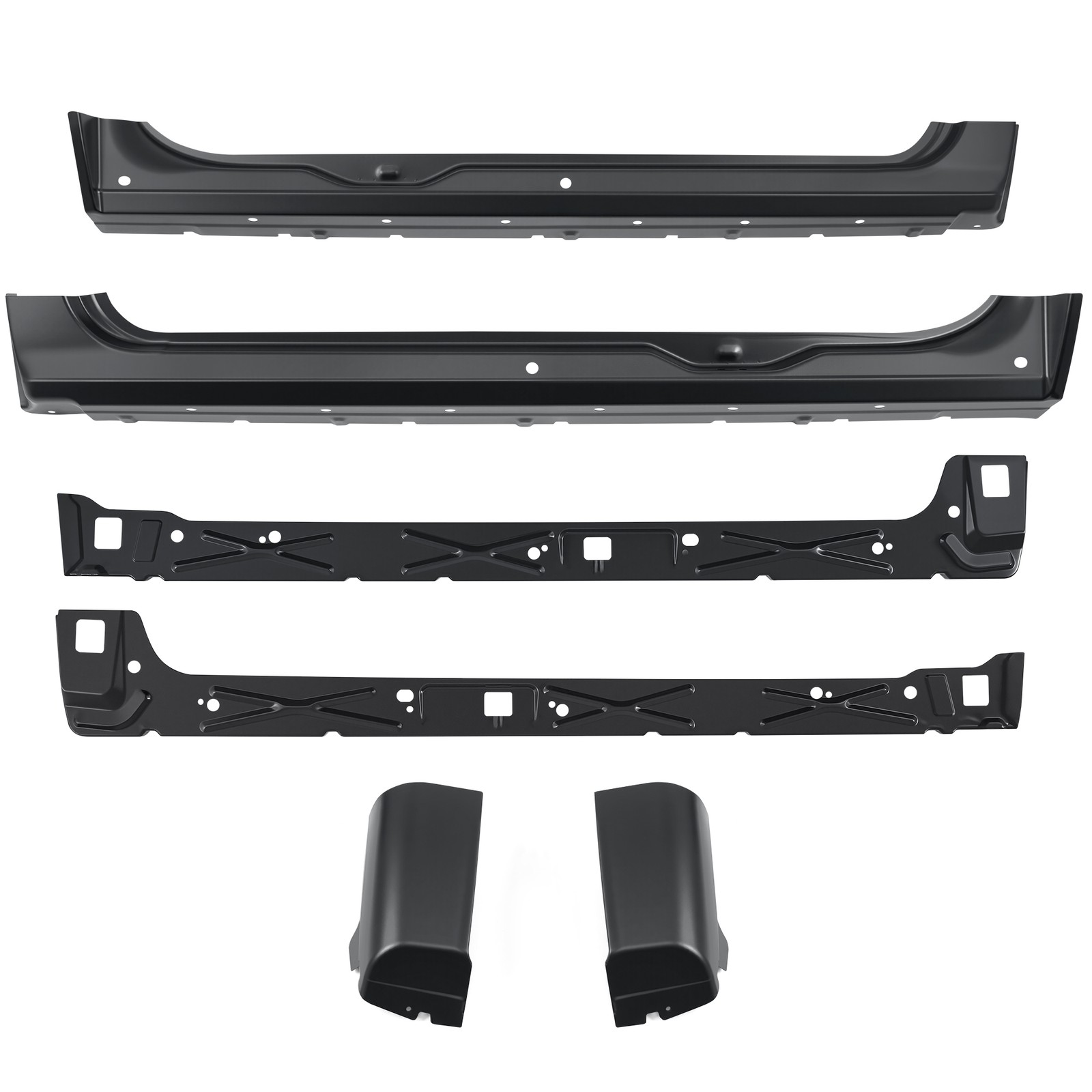 Rocker Panel & Cab Corners for 2007-2013 Chevy Silverado GMC Sierra Extended Cab