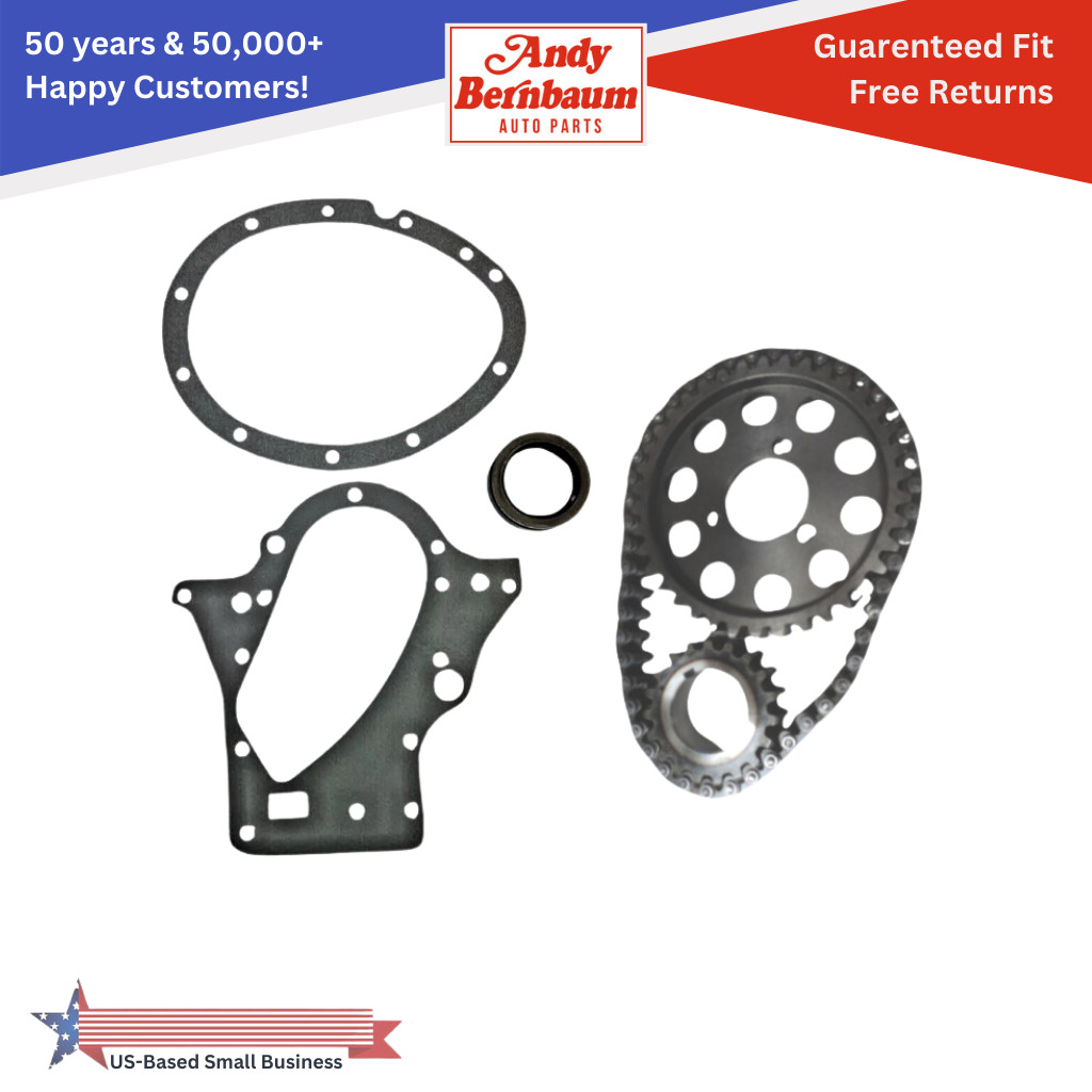 1937-1939 Dodge Plymouth Engine Timing Chain Sprockets Gaskets and Seal Set 1937-1939 Dodge Plymouth Engine Timing Chain Sprockets Gaskets and Seal Set
