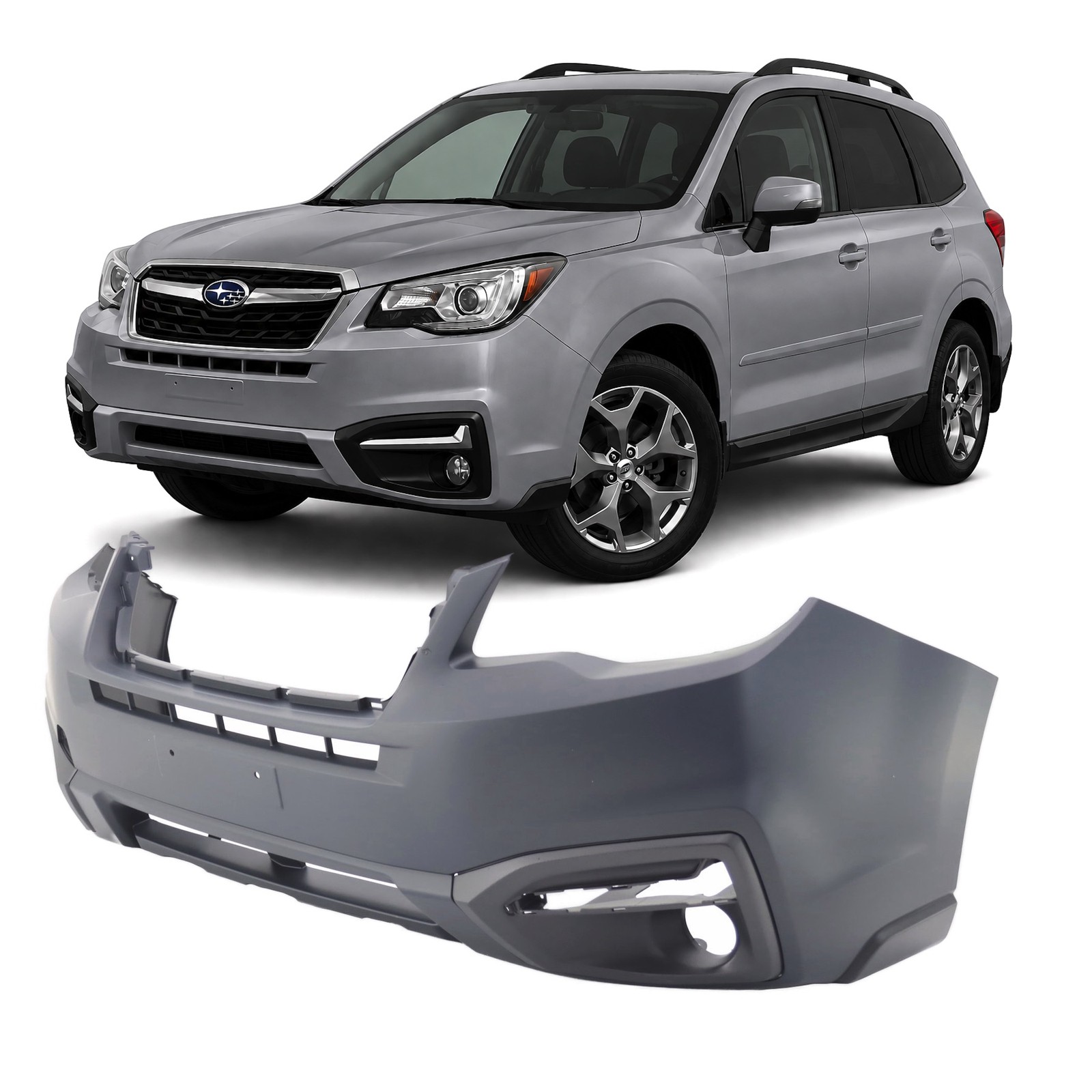 2017-2018 Subaru Forester Sport Front Bumper Cover SU1000181 57704SG030