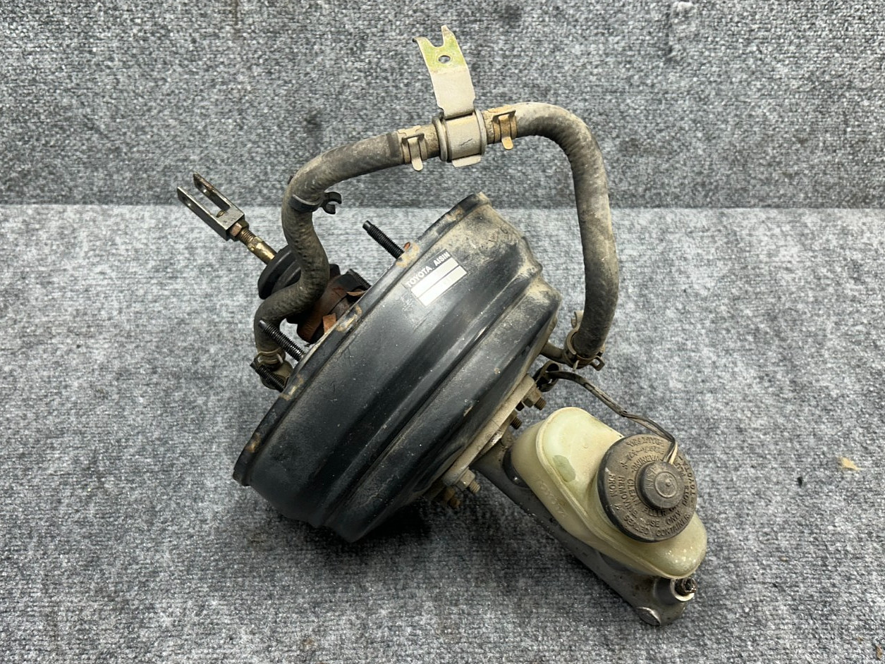TOYOTA SUPRA TURBO MK3 86-92 OEM RWD POWER BRAKE BOOSTER MASTER CYLINDER 87K