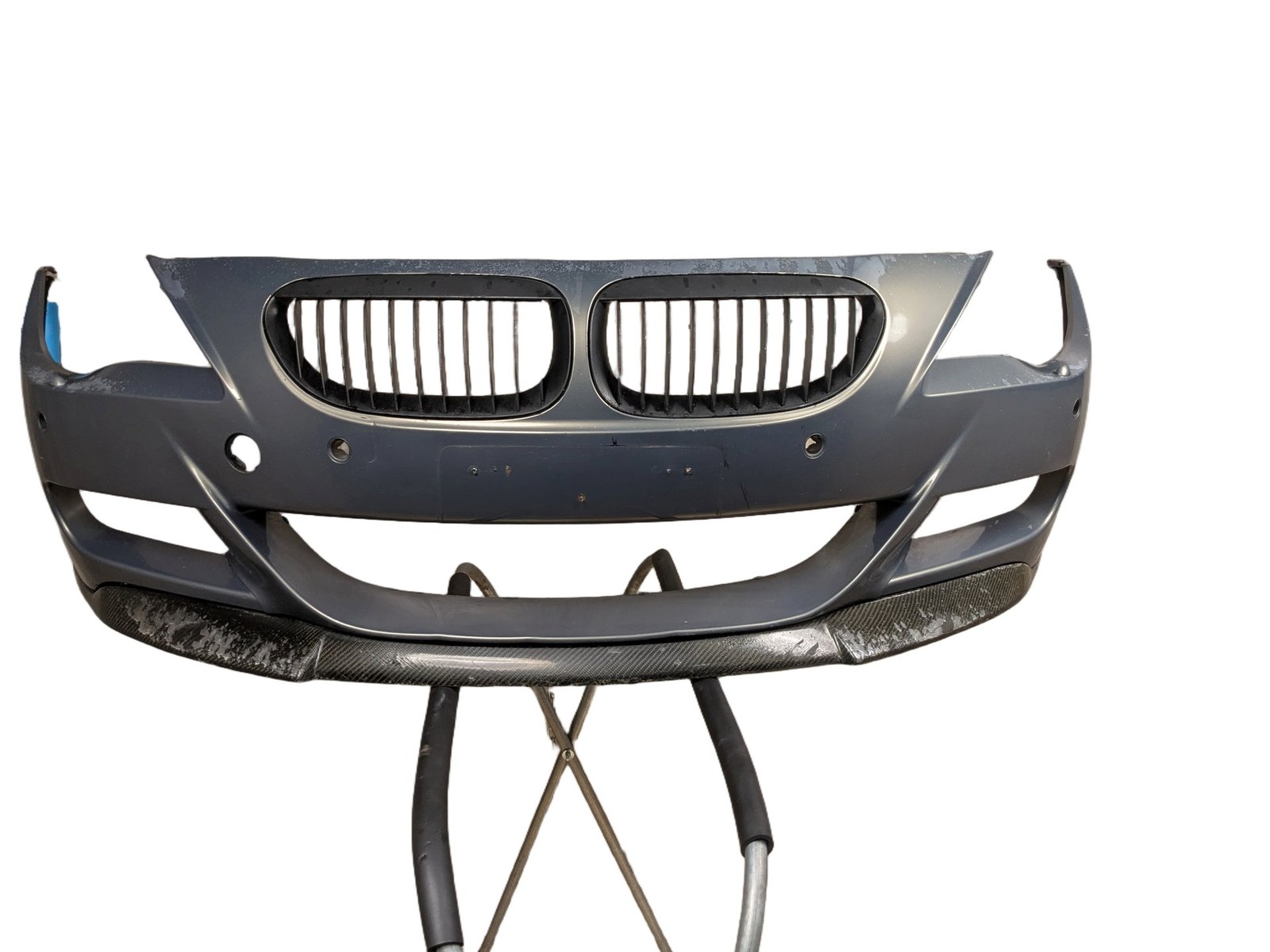 06-10 OEM BMW M6 E63 E64 Front Bumper Cover Grey 440