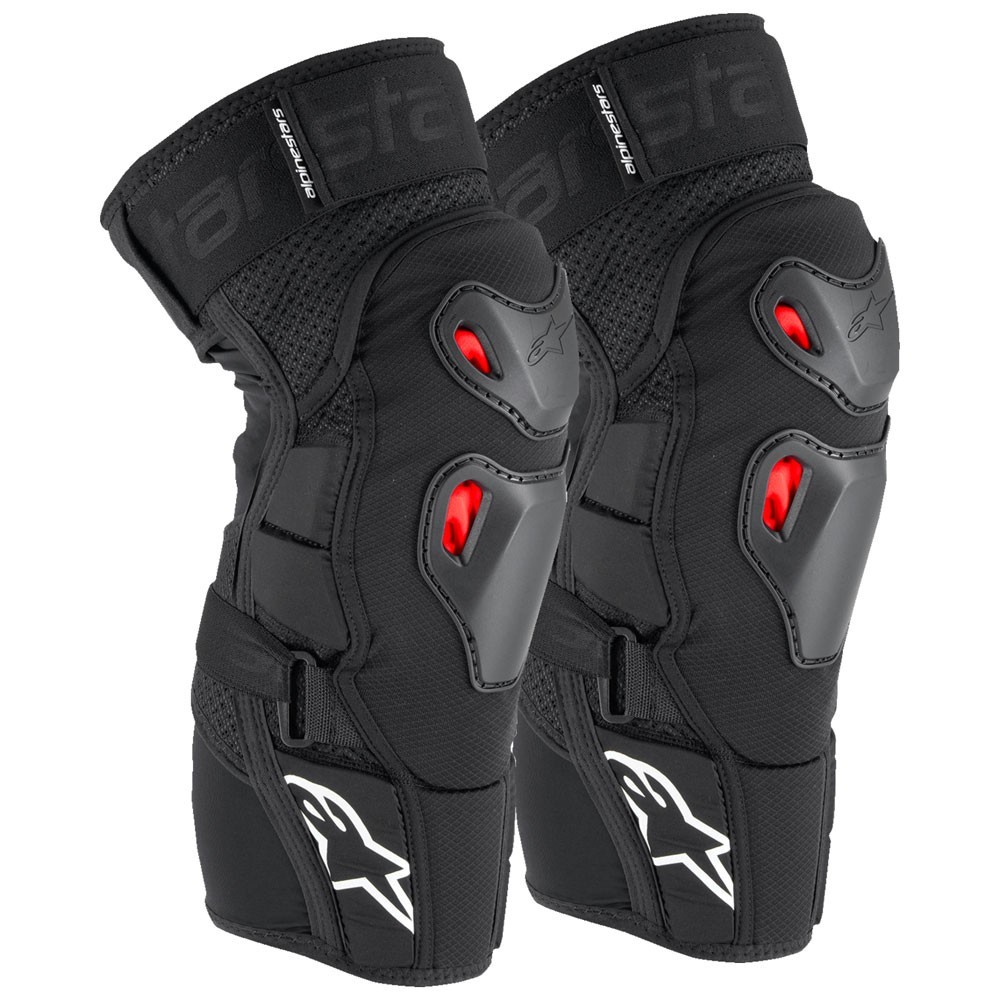 Alpinestars Bionic Pro Plasma Knee Protector Black/Red Alpinestars Bionic Pro Plasma Knee Protector Black/Red
