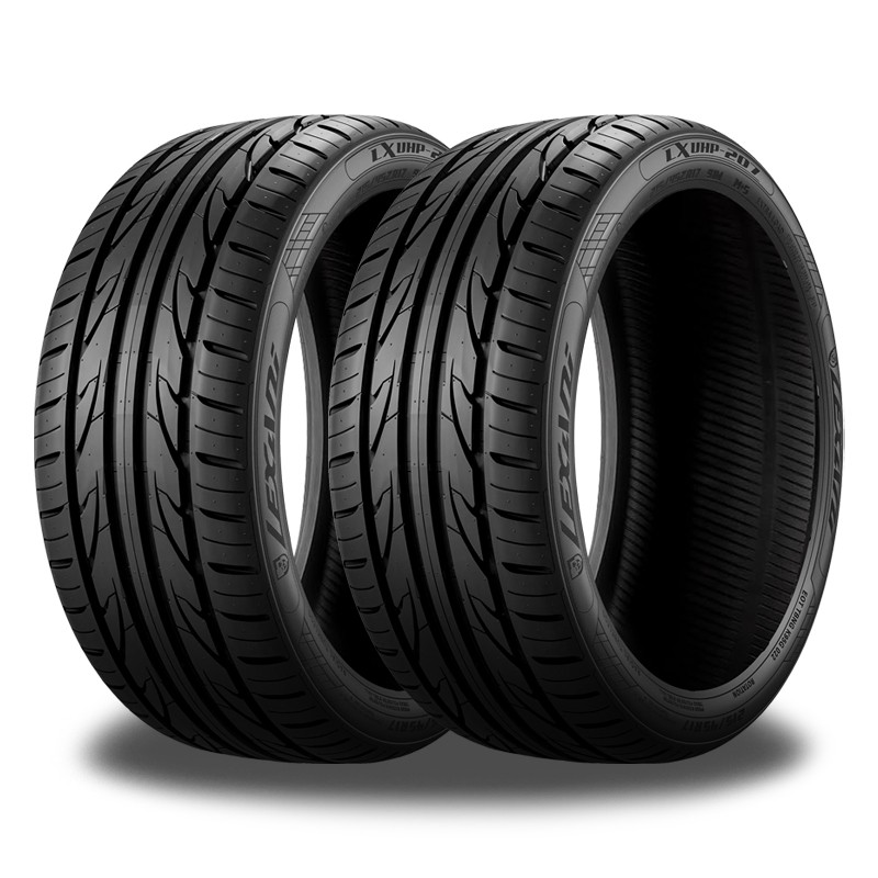 2 Lexani LXUHP-207 225/40ZR18 92W All Season High Performance [50K Mi Warranty]
