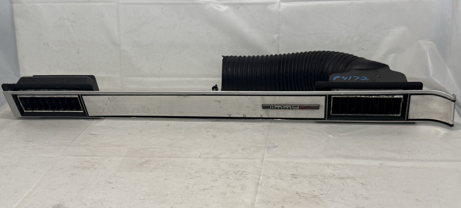 GMC Jimmy Square Body K5 Blazer Dash Trim Brushed Plate w/ Air Vents 81-91 OEM