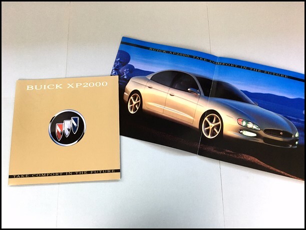 1995 Buick XP2000 Concept Showcar Original 14-page Car Sales Brochure Catalog