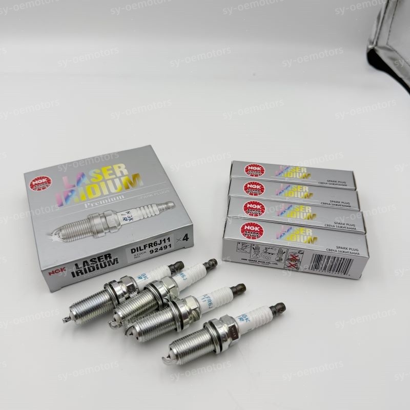 4X NGK 92491 DILFR6J11 Laser Iridium Spark Plugs FAST SHIPPING