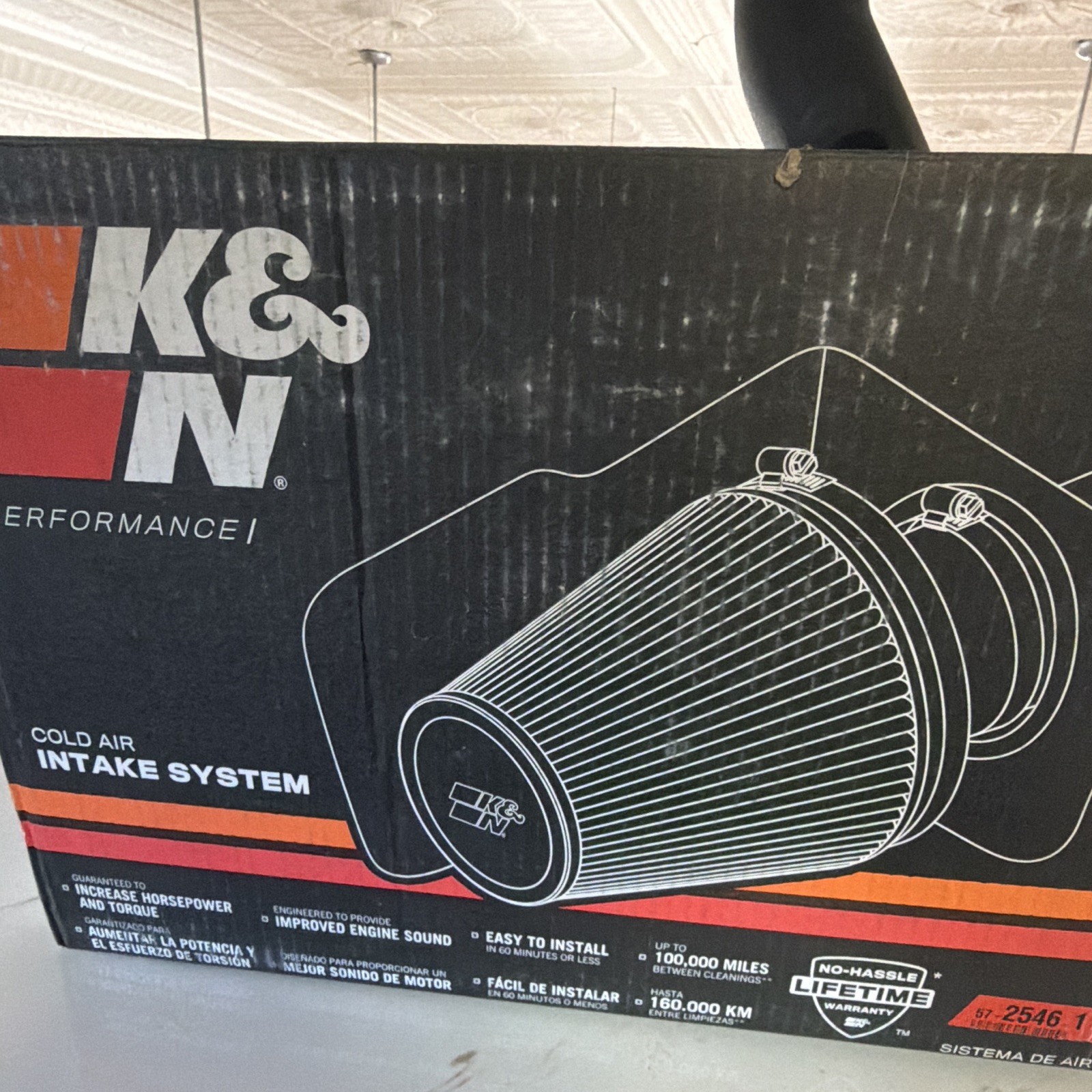 K&N Cold Air Intake Kit