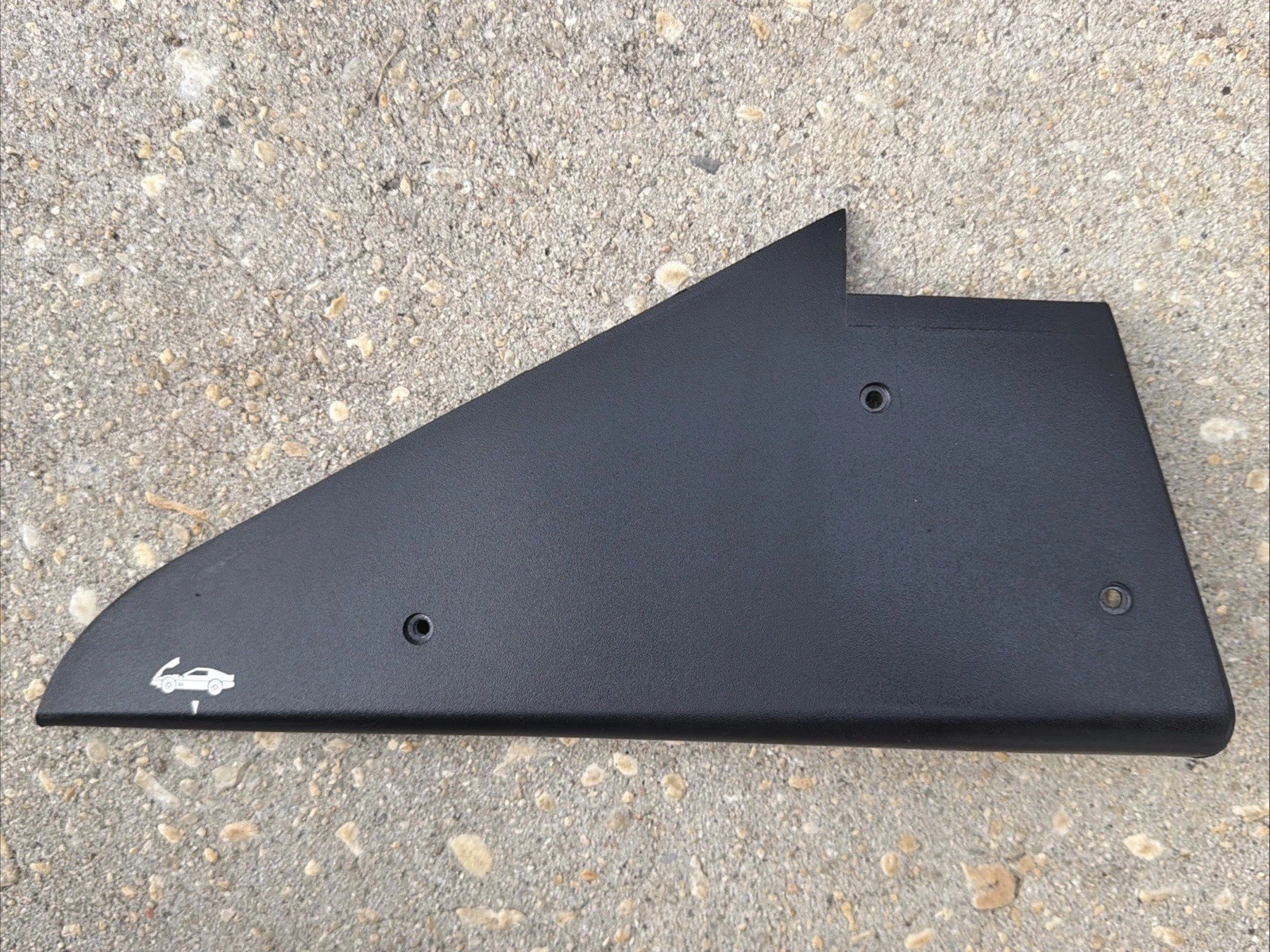 Corvette 1994-1996 Driver Side Dash End Cap Trim Panel Original OEM C-4