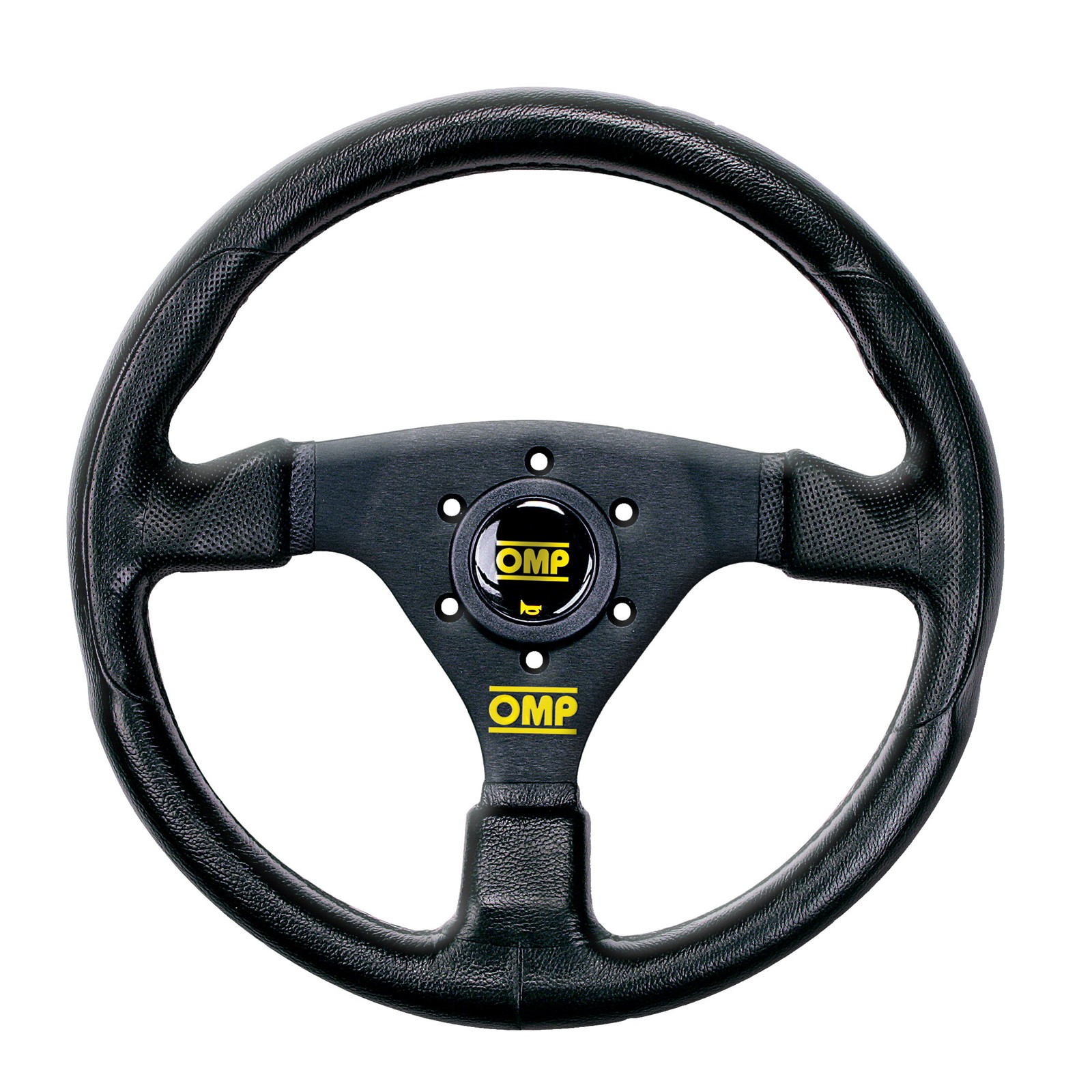 OMP Racing OD0-1981-071 Racing GP Flat Steering Wheel with 3 Anodized Spokes