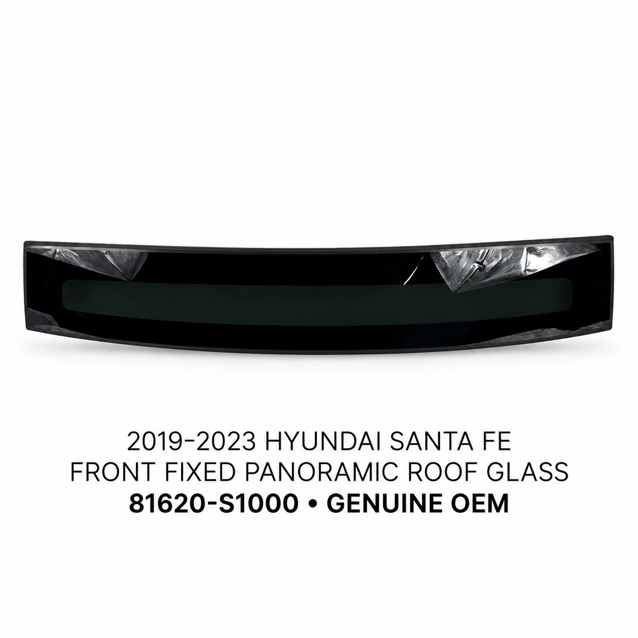 2019-2023 Hyundai Santa Fe Front Fixed Panoramic Sunroof Glass OEM 81620-S1000