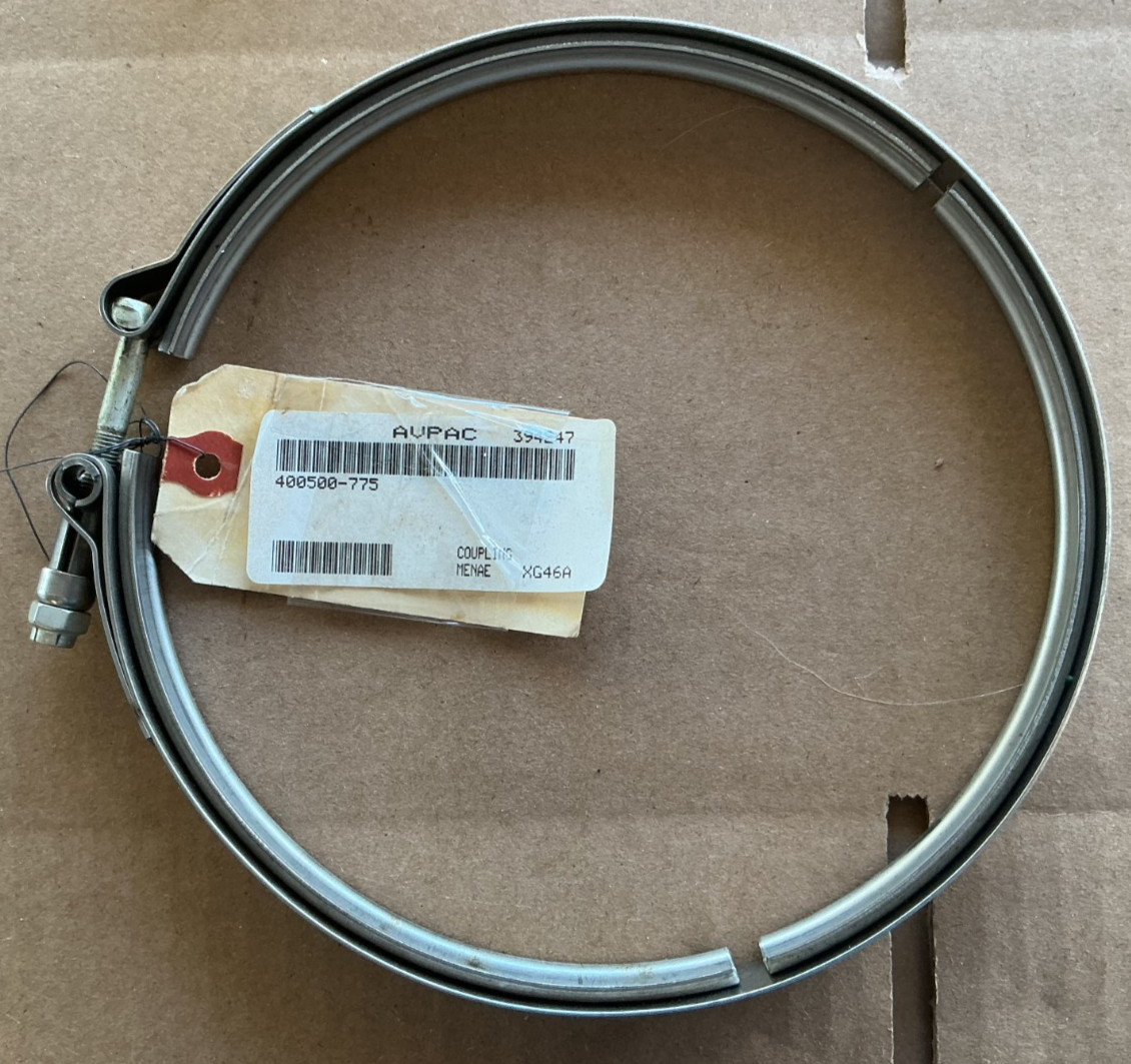 R.G. RAY 400500-775 Aircraft Turbocharger V-Band Clamp 7.75\