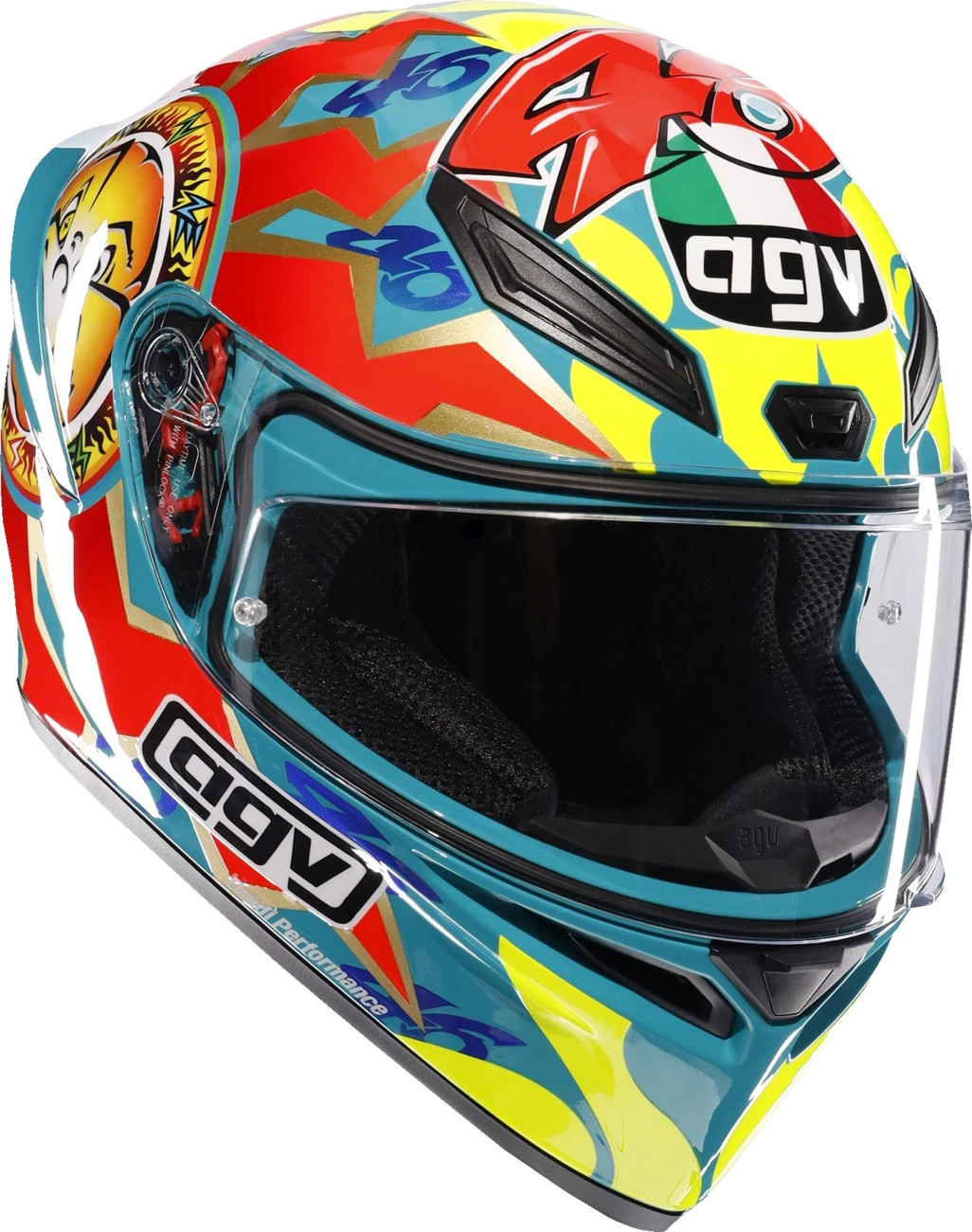 NEW AGV - K1 S Helmet Rossi Mugello 1999 Large 2118394018041L **READ DESCRIPT**