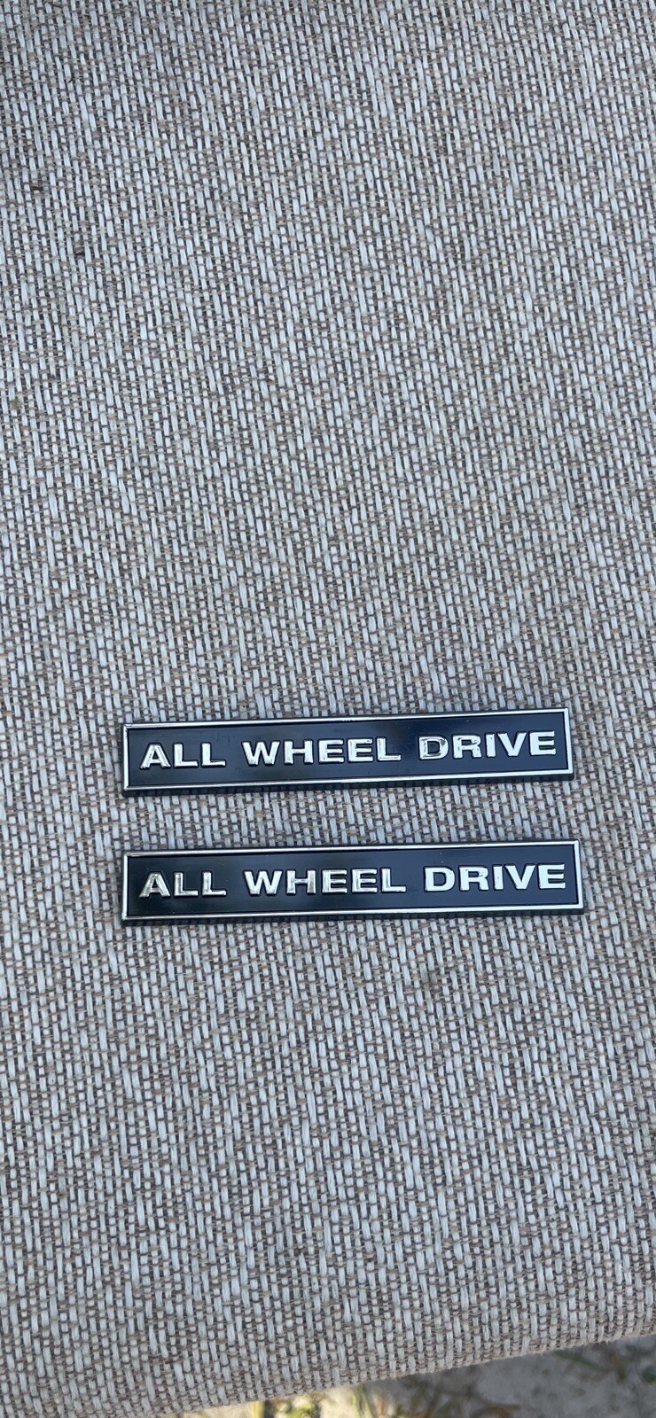 2 OEM 1999 2000 2001 SALEEN FORD EXPLORER XP8 ALL WHEEL DRIVE  EMBLEMS