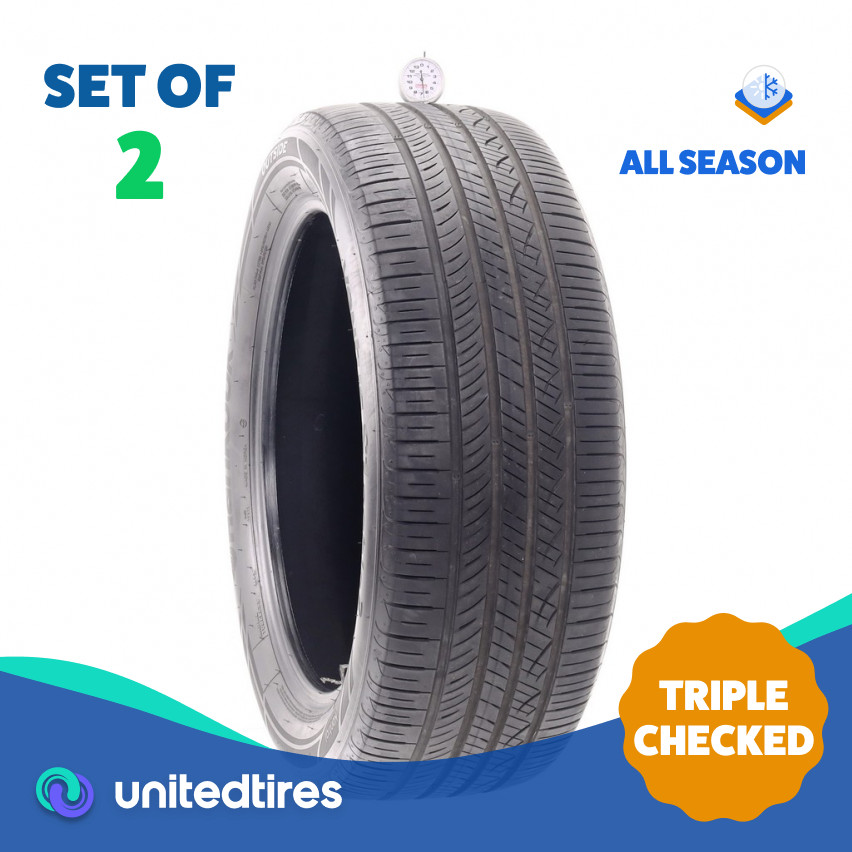 Set of (2) Used 245/50R20 Hankook Ventus S1 Noble2 102V - 6.5/32